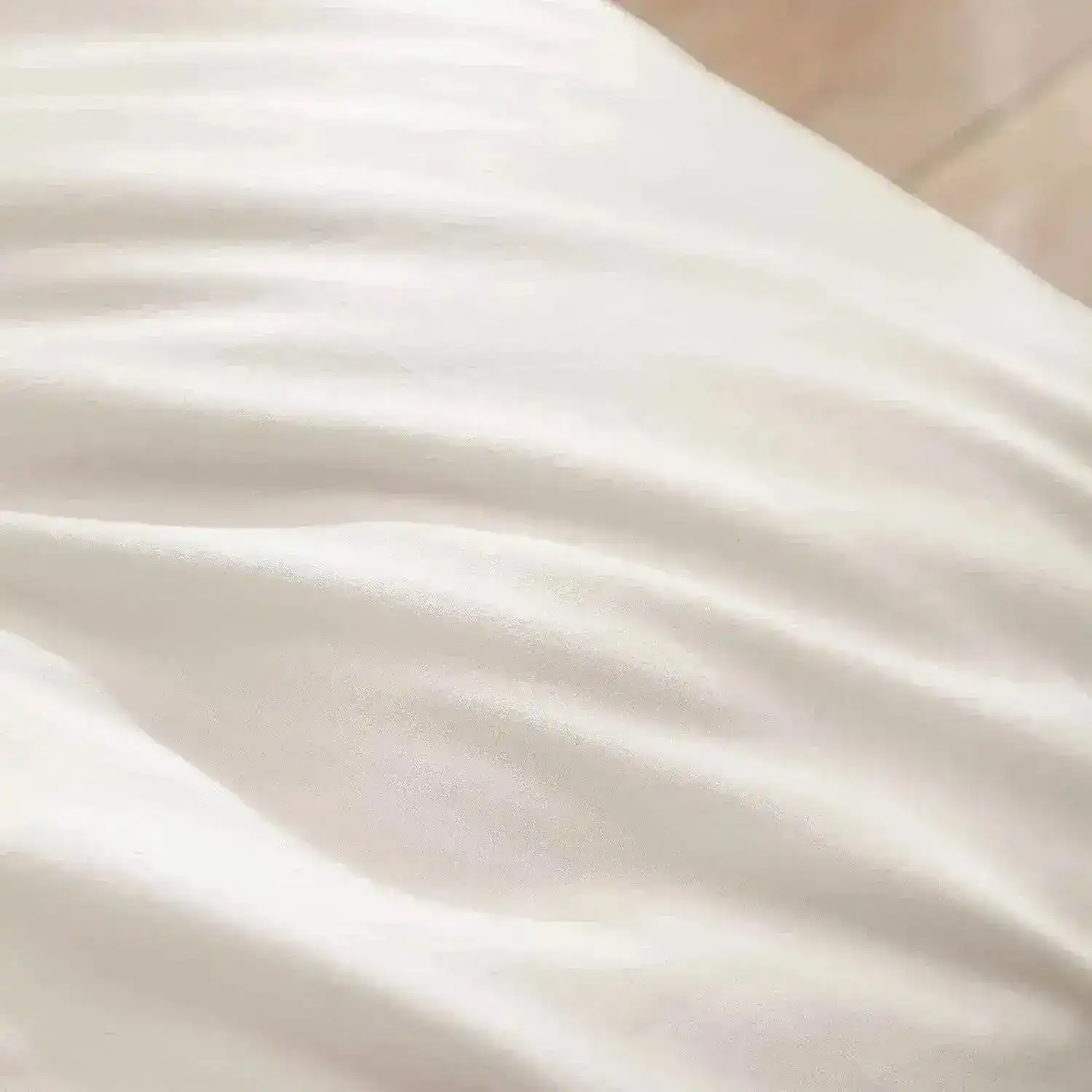 100% Cotton Duvet Cover Set - Ivory White - Image 5
