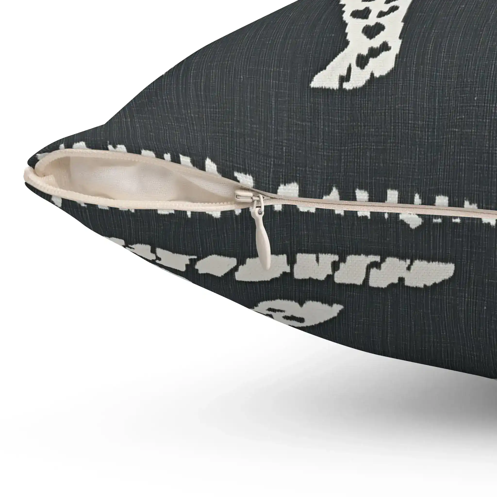 Abstract Leopard Print Throw Pillow - Image 2