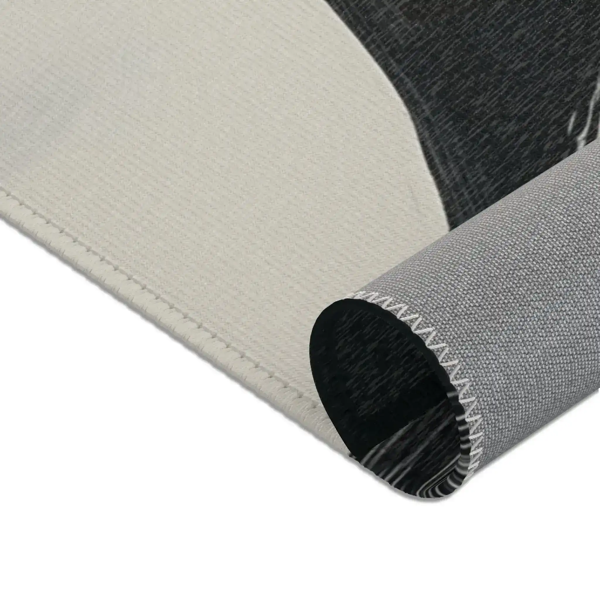 Abstract Noir Striped Elegance Rug - Image 11