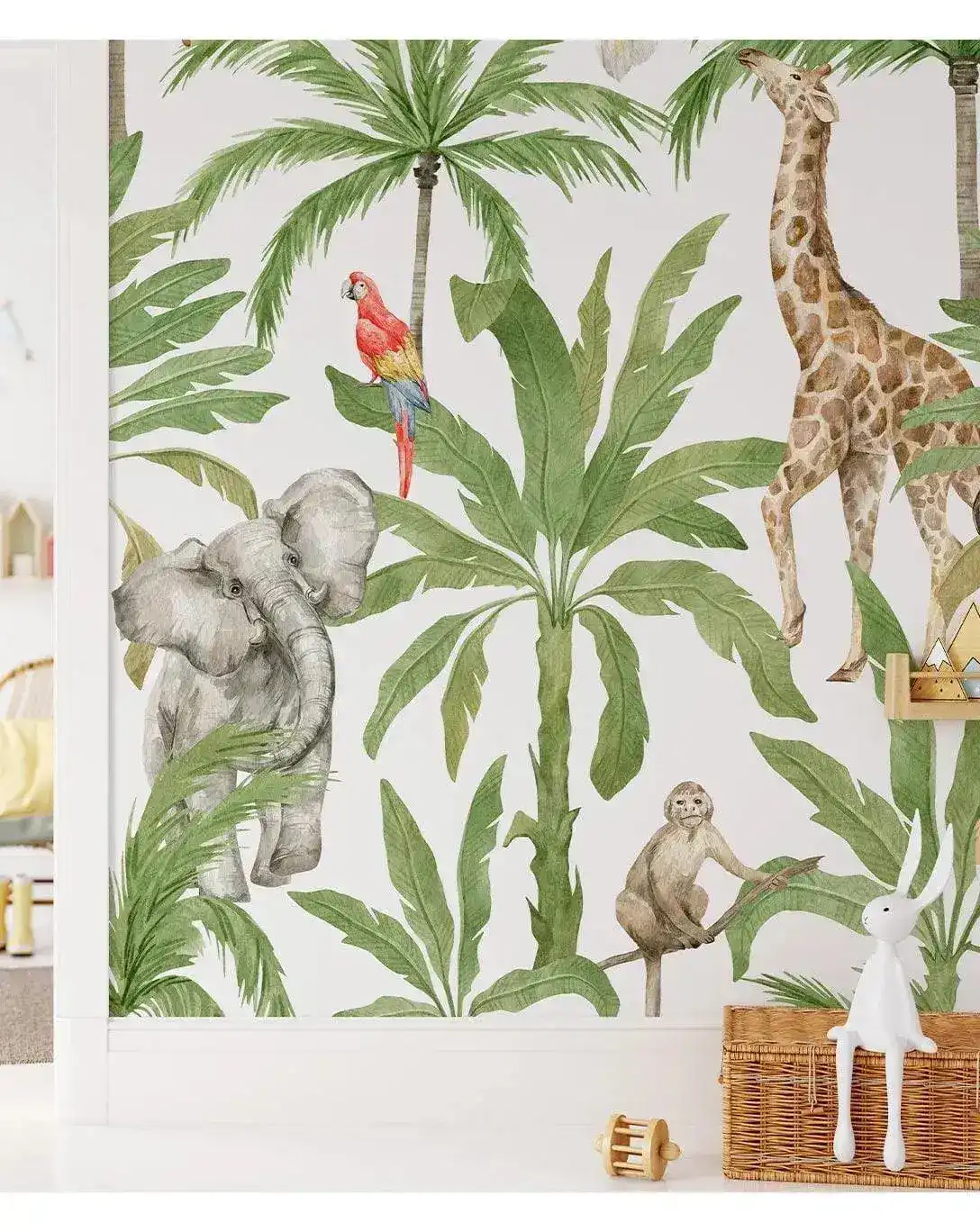 Animal Safari Repeated Wall Mural - Image 2