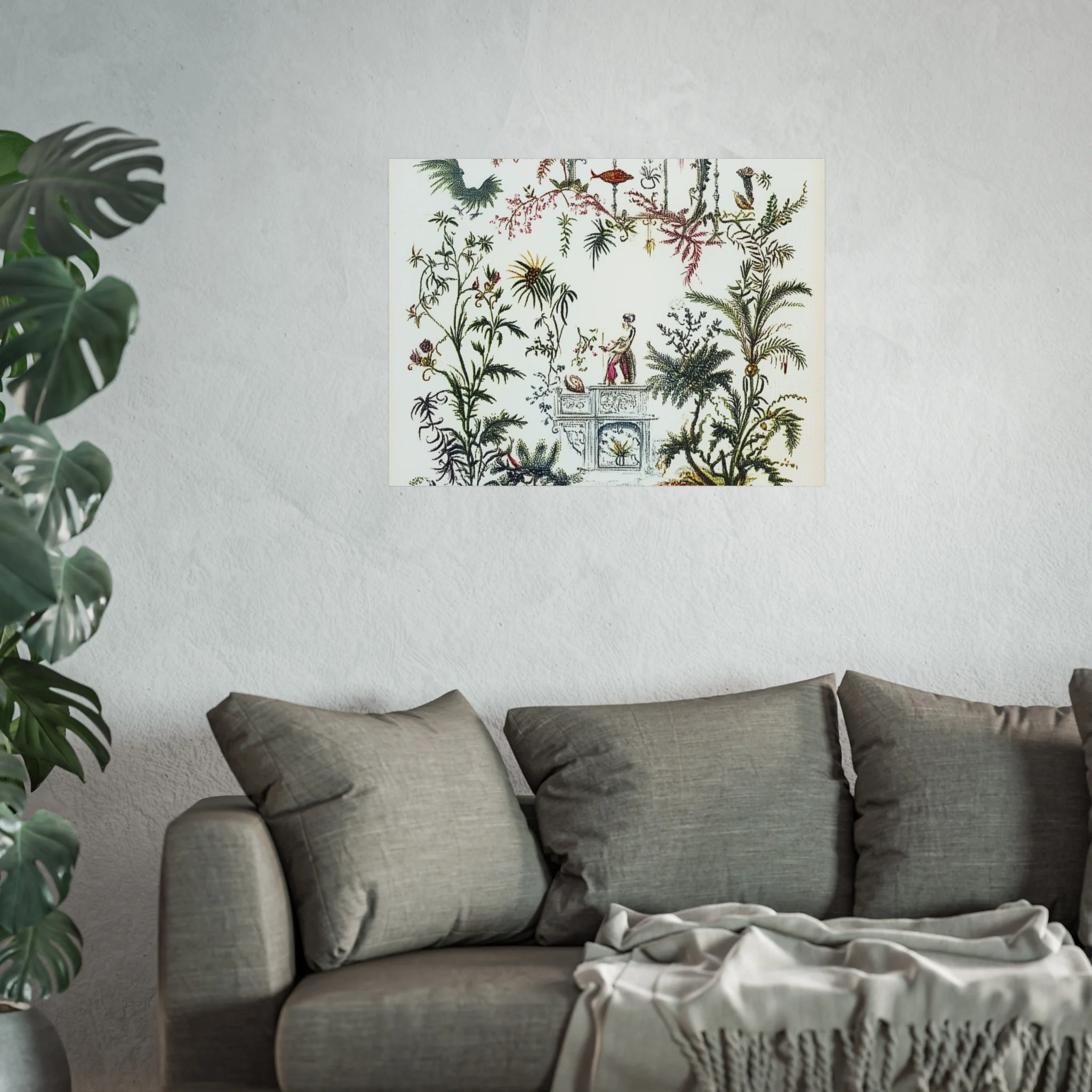 Antique Garden Tapestry Fine Art Poster - Image 27
