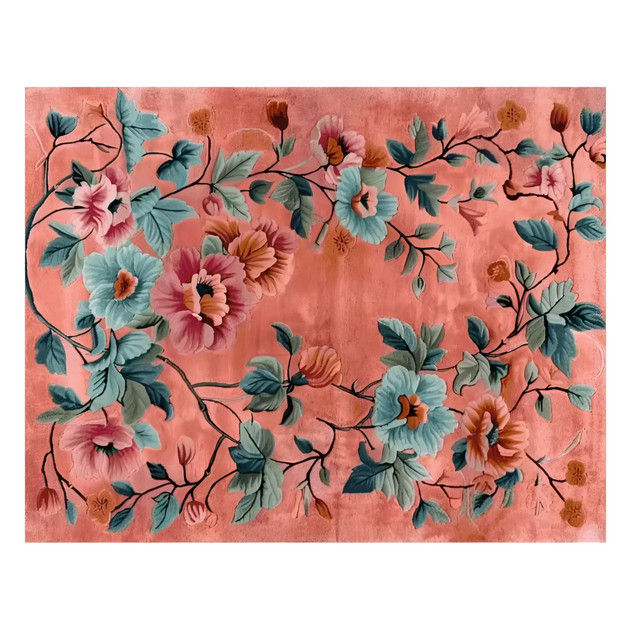 Arcadian Embrace Hand Knotted Rug - Image 3
