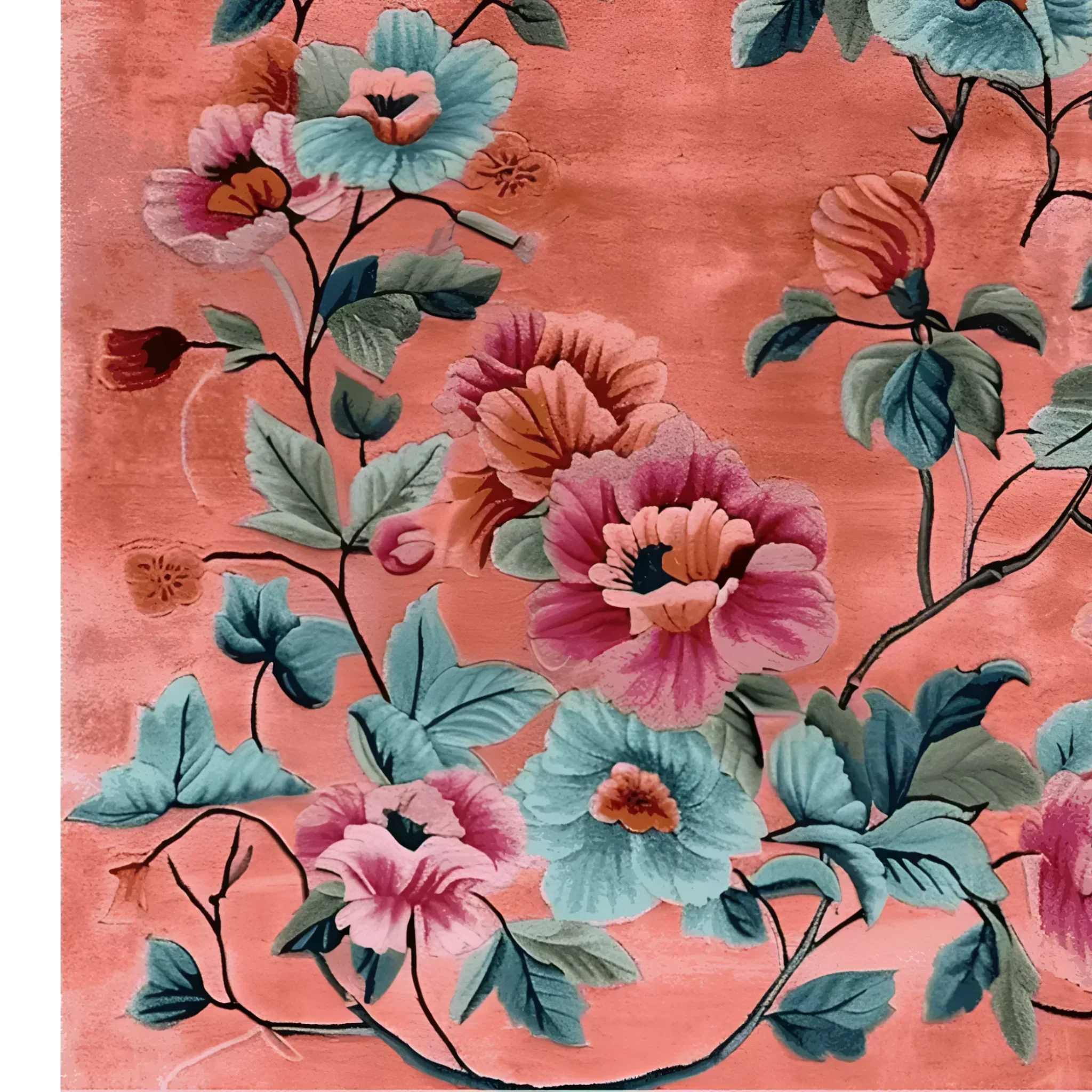 Arcadian Embrace Hand Knotted Rug - Image 4