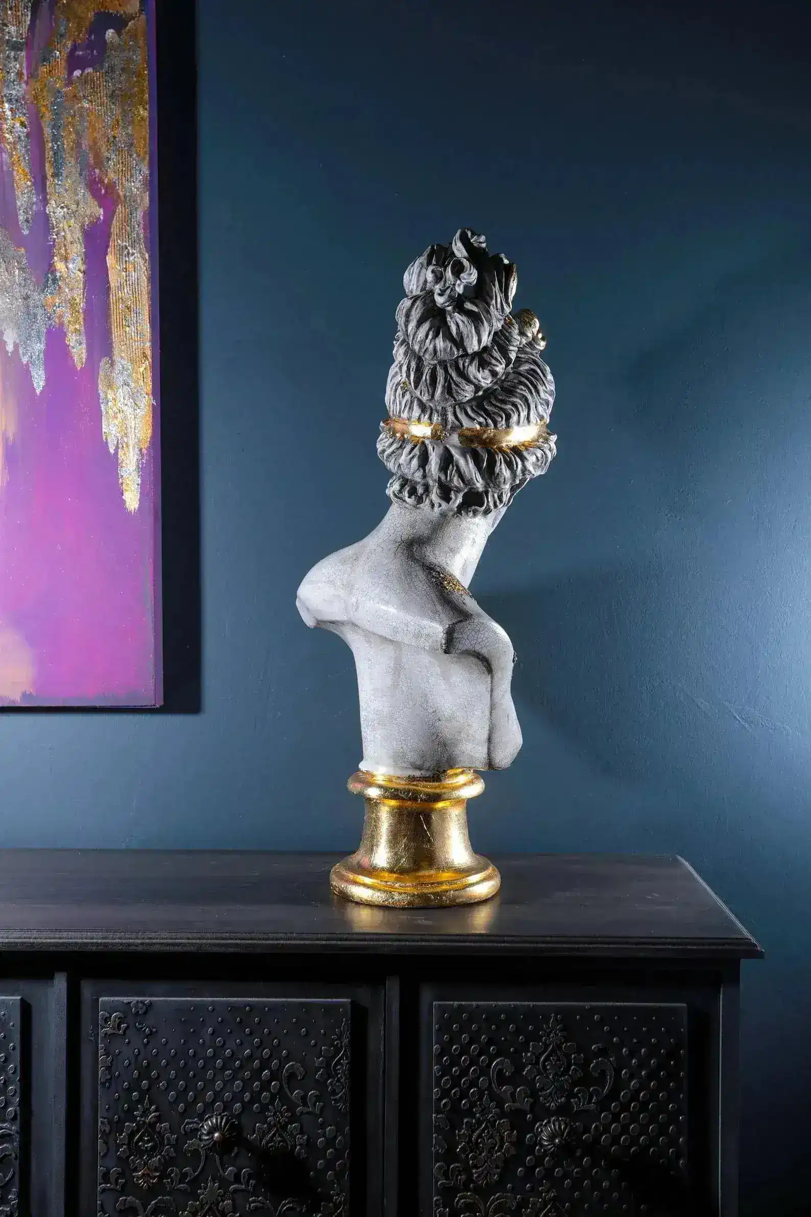 Artemis Diana Bust Sculpture - Image 5