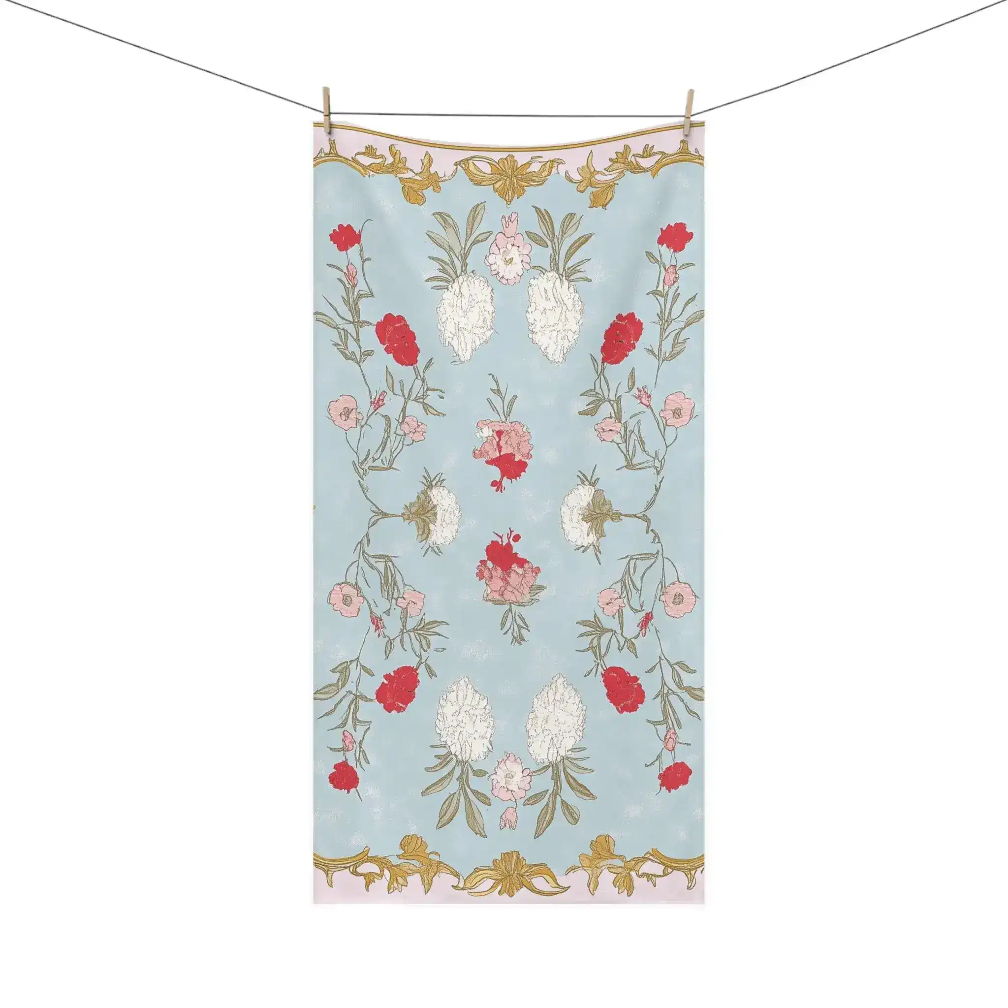 Baroque Garden Blooms Bath Towel - Image 2