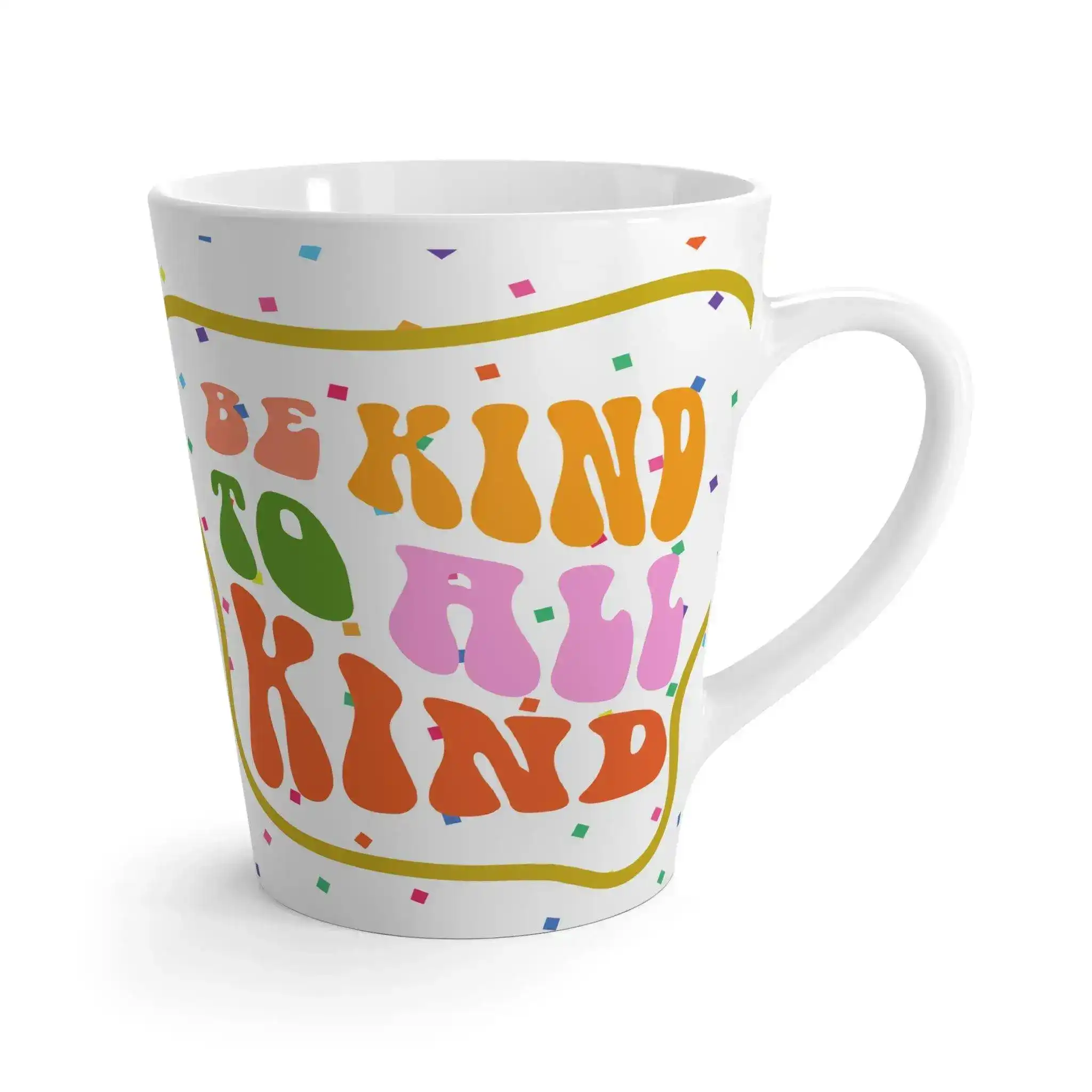 Be Kind to All Kinds Latte Mug - Image 3