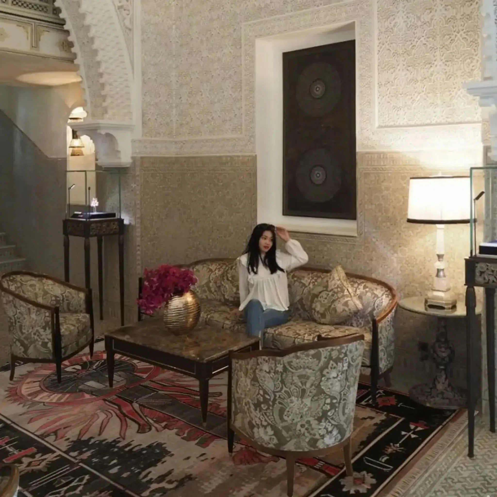 Beneath the Pyramids Hand Knotted Area Rug - Image 2