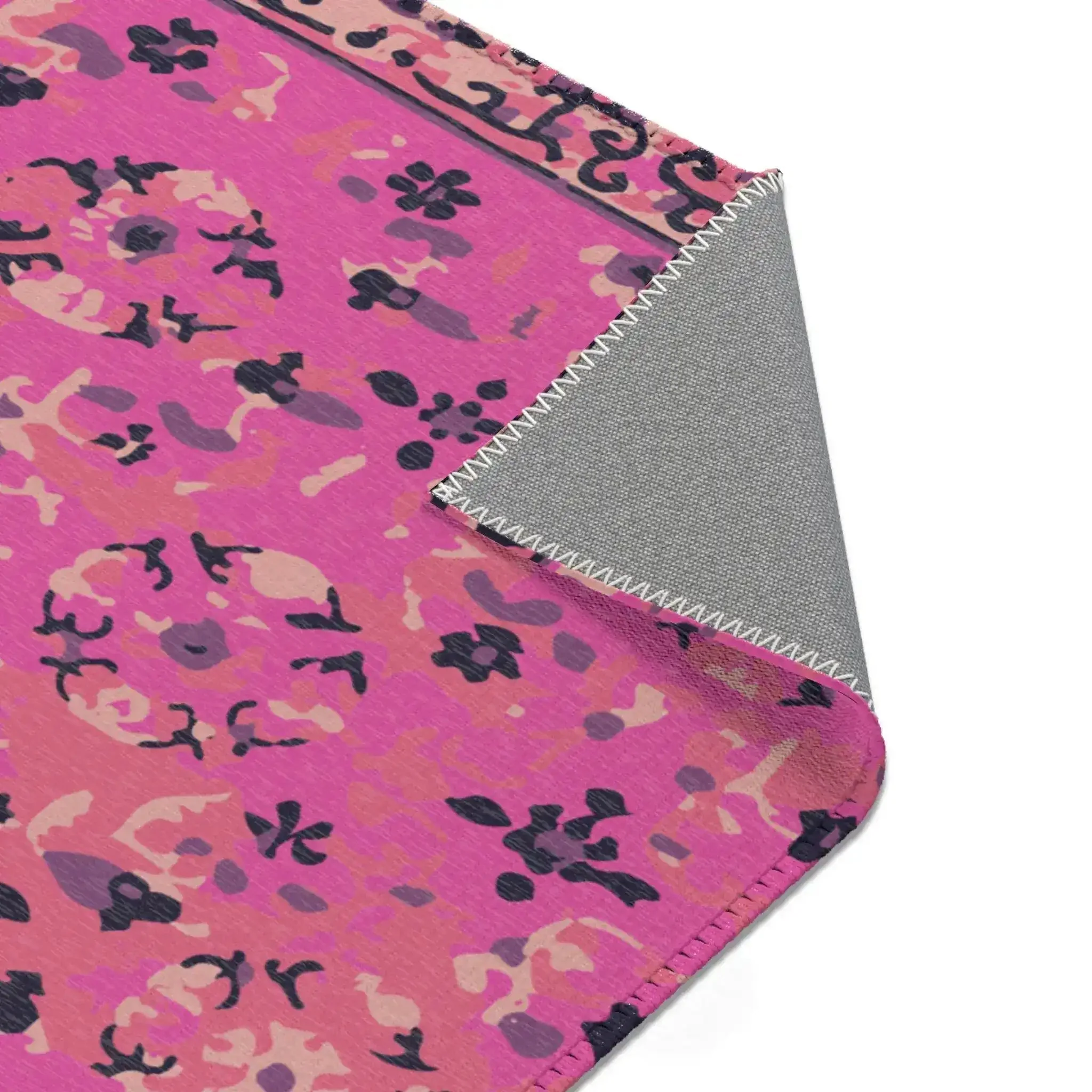 Berry Pop Medallion Accent Rug - Image 5