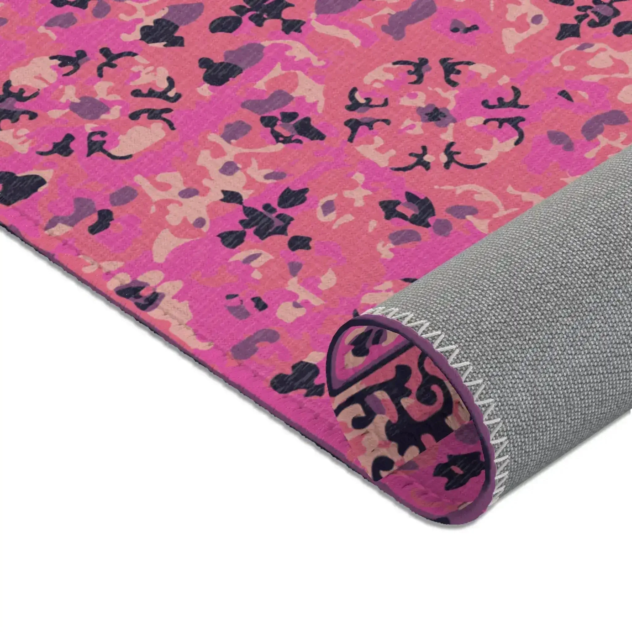 Berry Pop Medallion Accent Rug - Image 7
