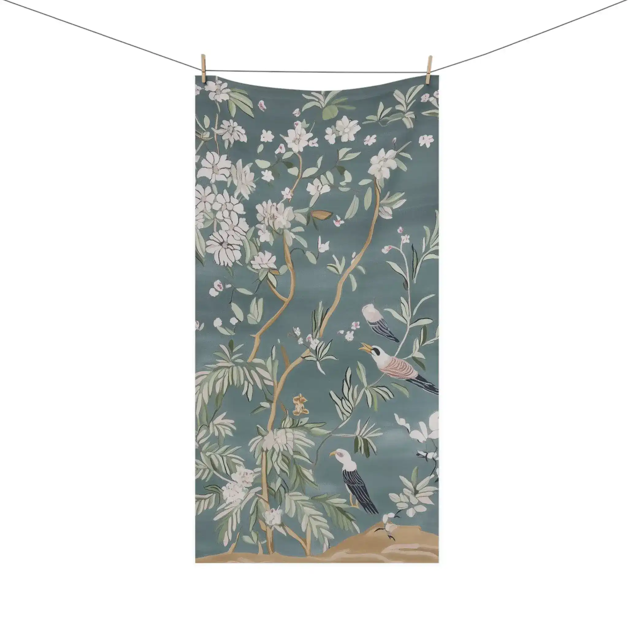 Birds in Bloom Bath Towel - Image 3