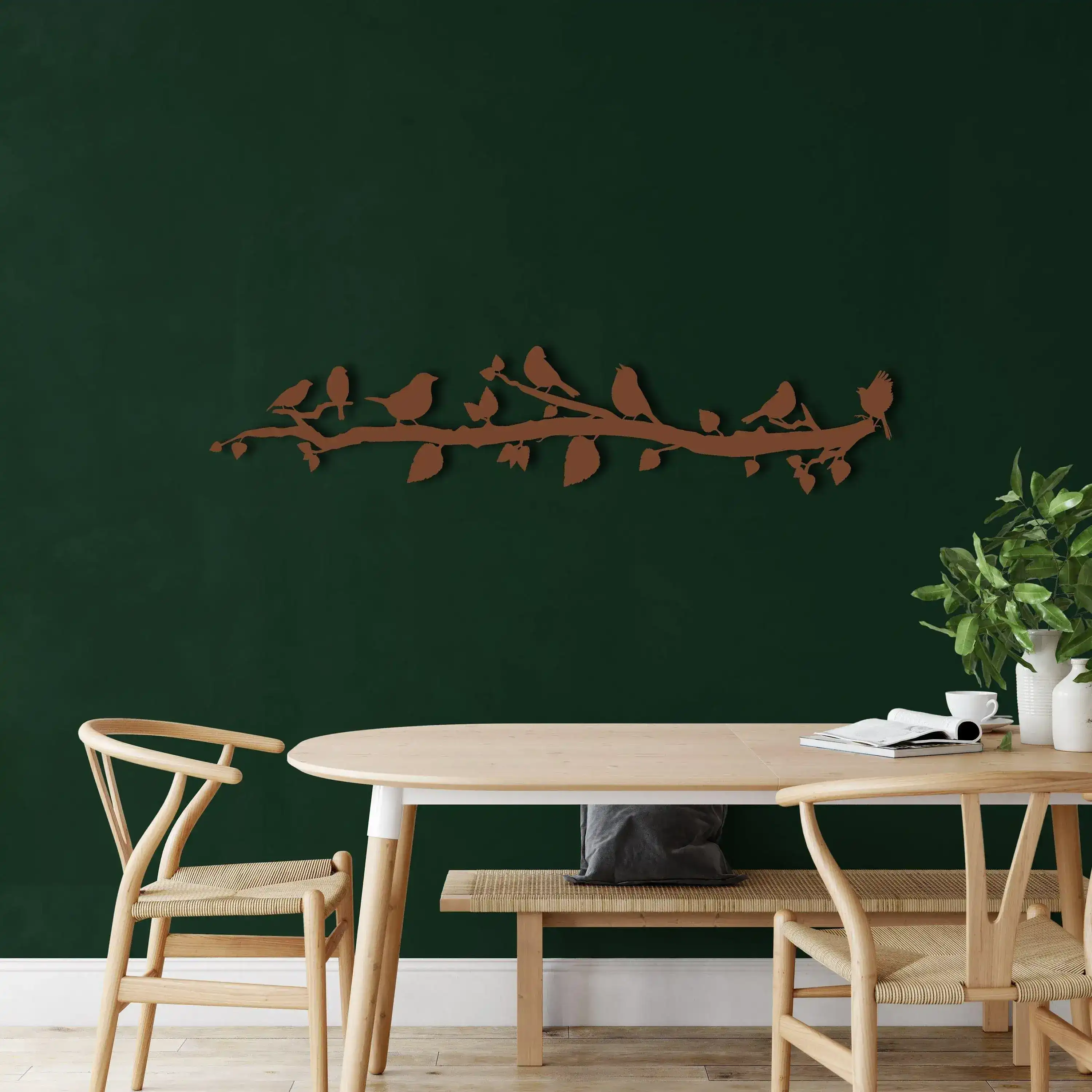 Birds on Tree Branch Metal Wall Art - Image 10
