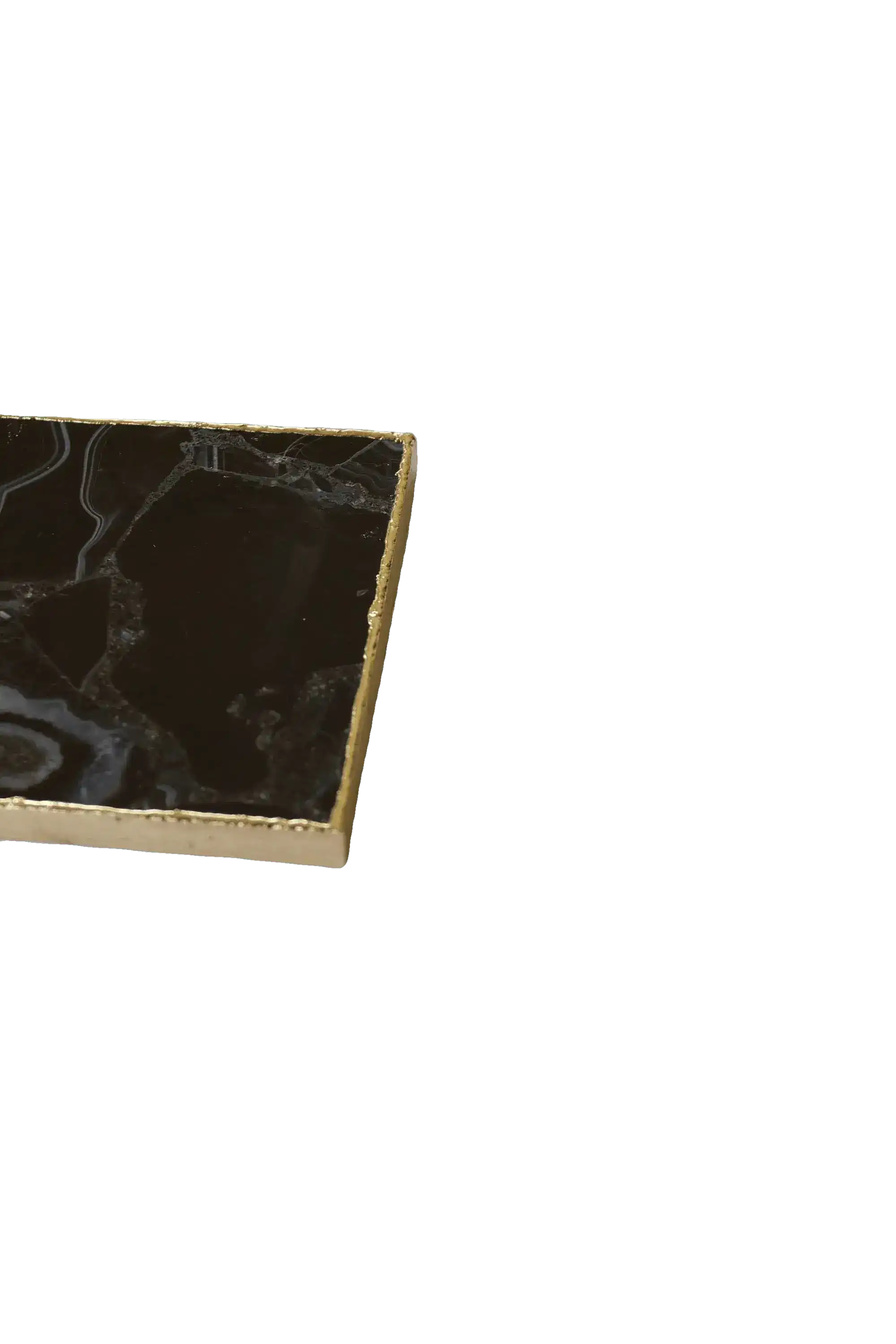 Black Agate Coasters - Set of 4 - Image 7