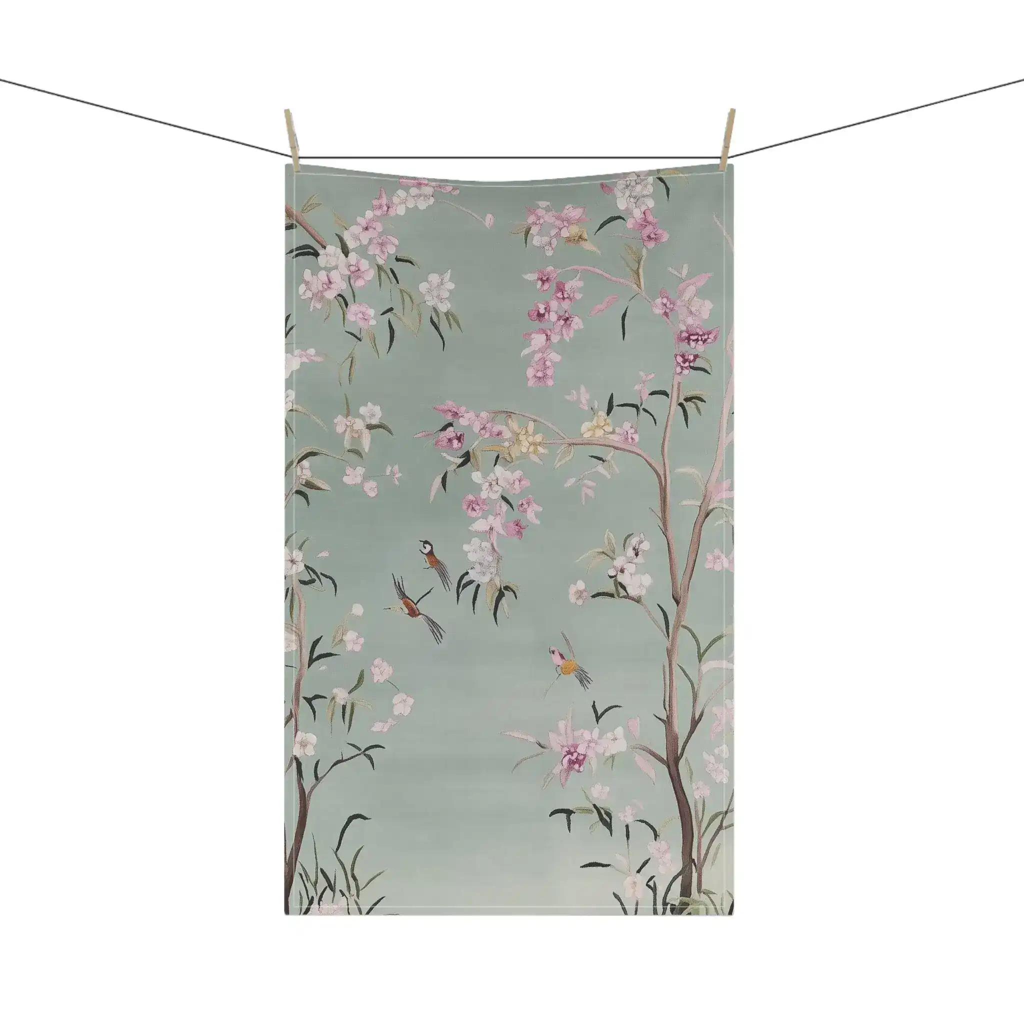 Blooming Birds & Blossoms Kitchen Towel - Image 4