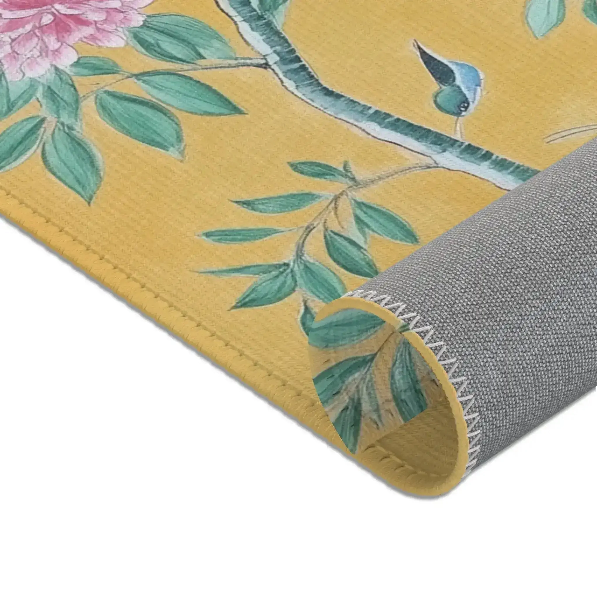 Blooming Birds & Peonies Accent Rug - Image 7