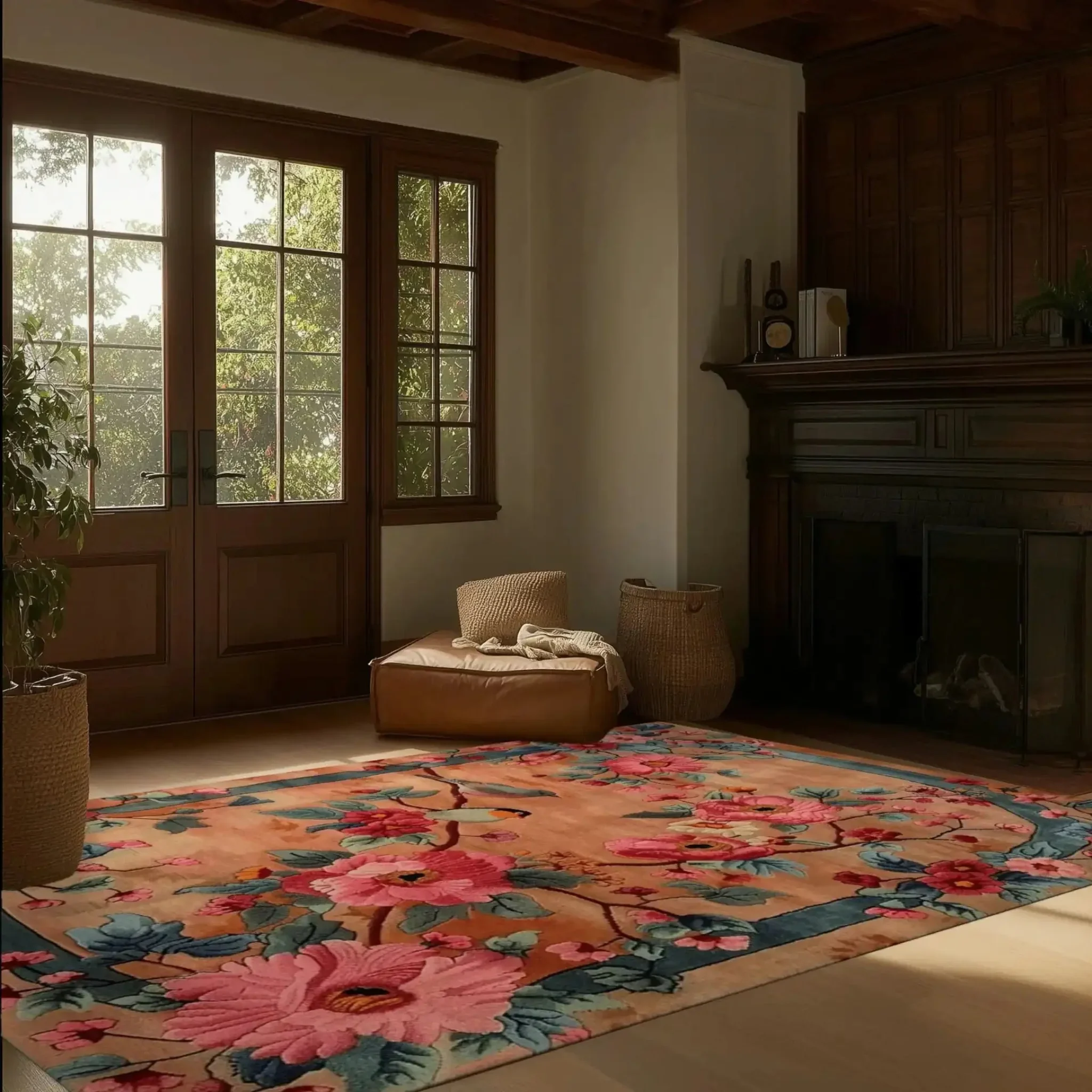 Blooming Symphony Hand Tufted Rug - Image 3