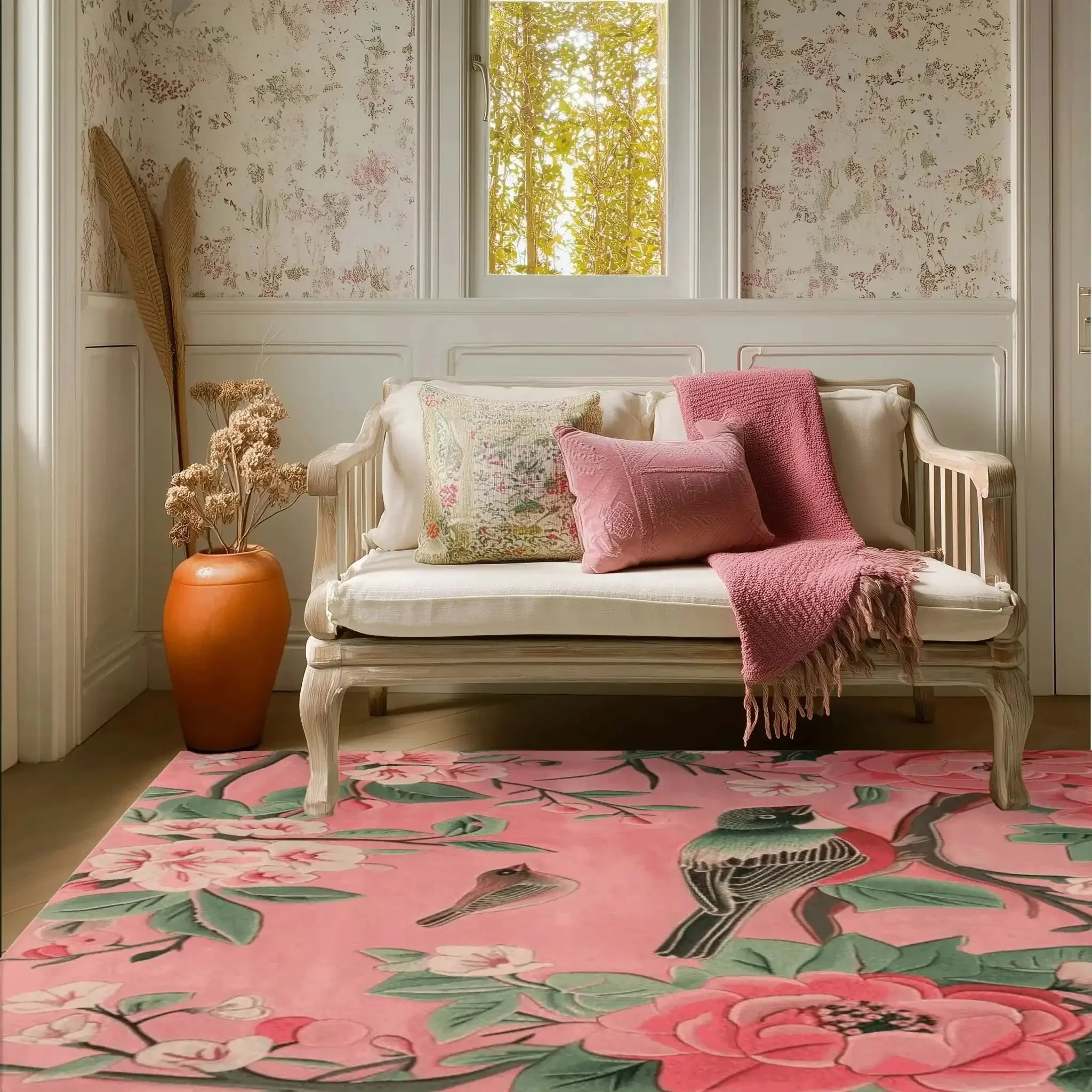 Blossom Melody Hand Tufted Rug - Image 4
