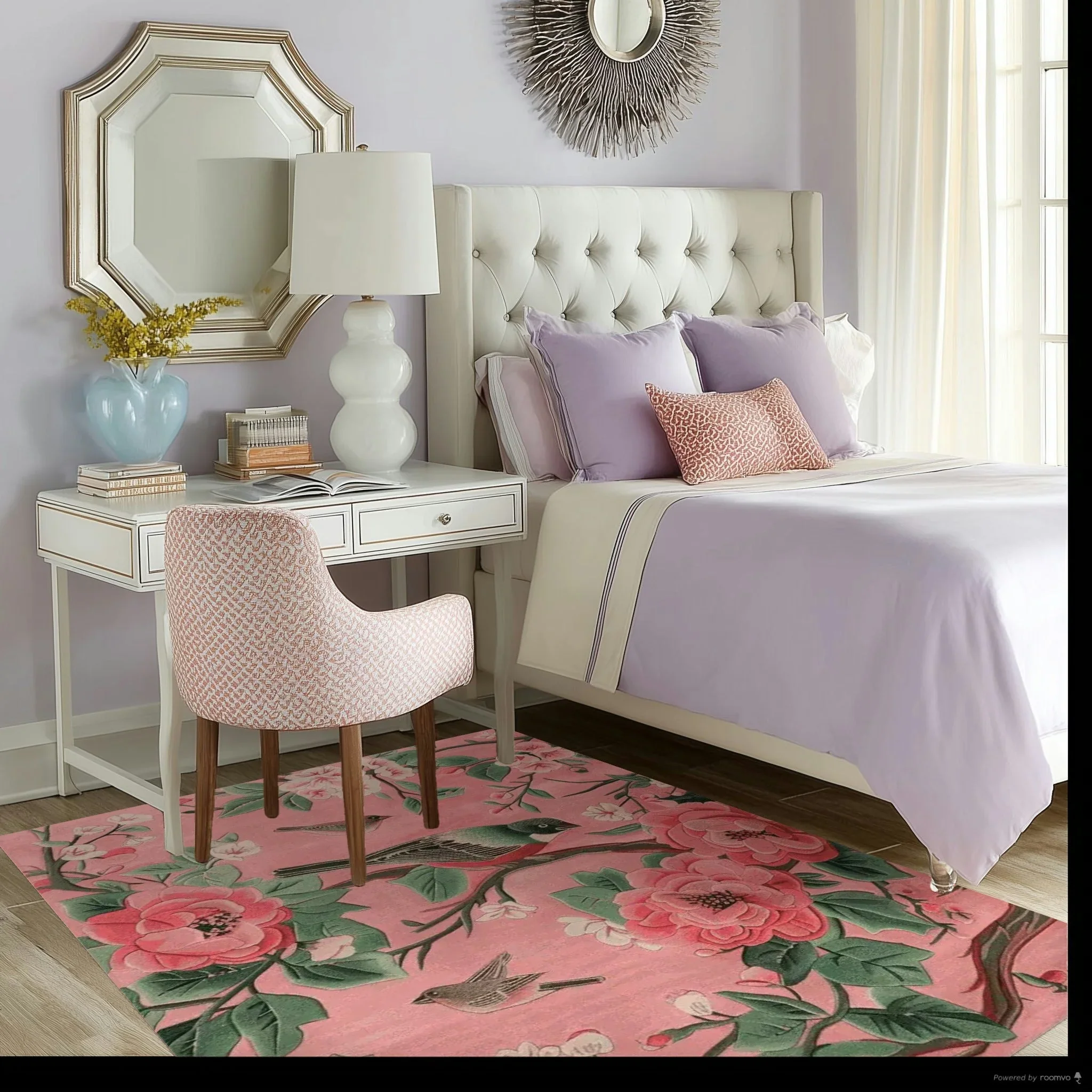 Blossom Melody Hand Tufted Rug - Image 6