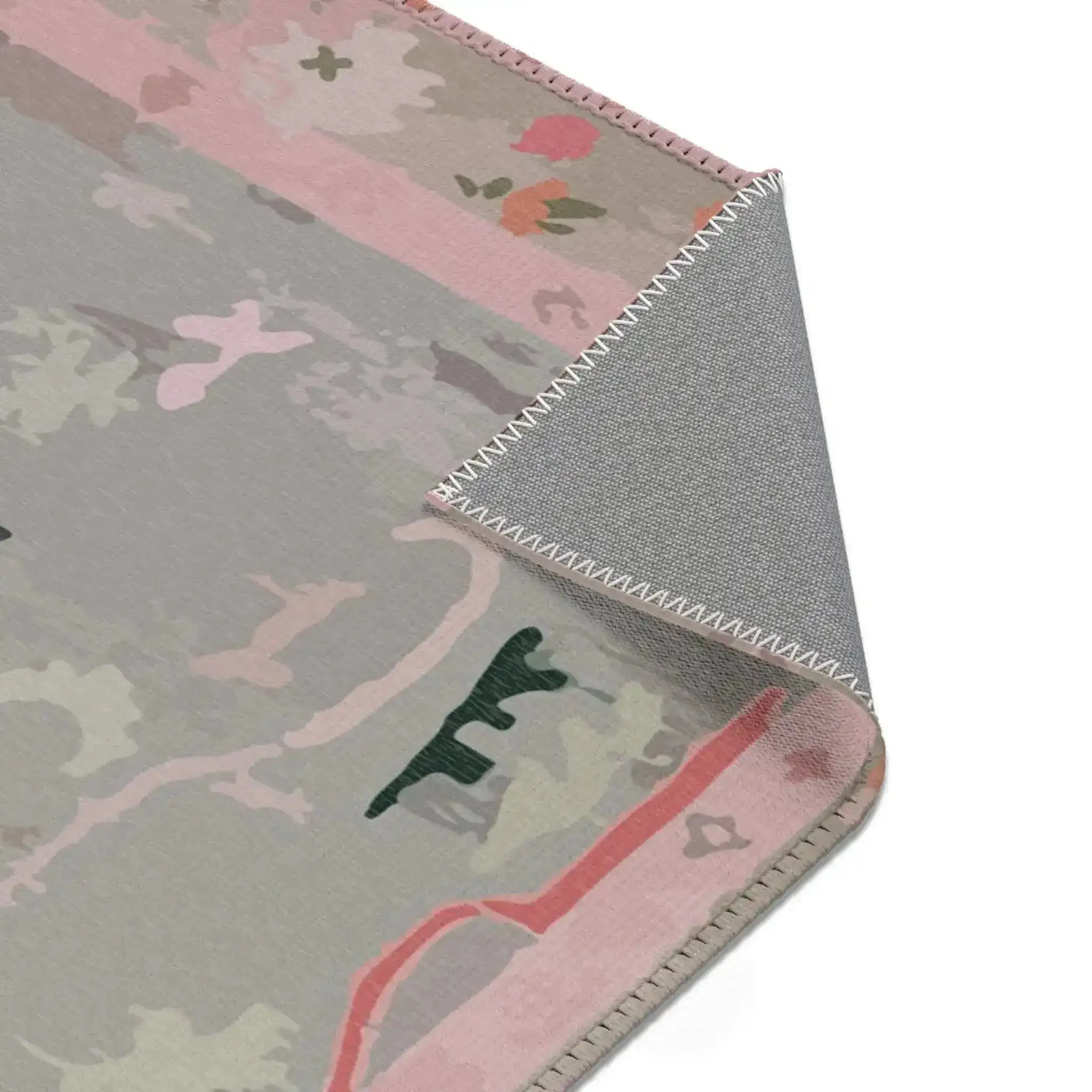 Blush & Sage Southwestern Abstract Accent Rug - Image 5