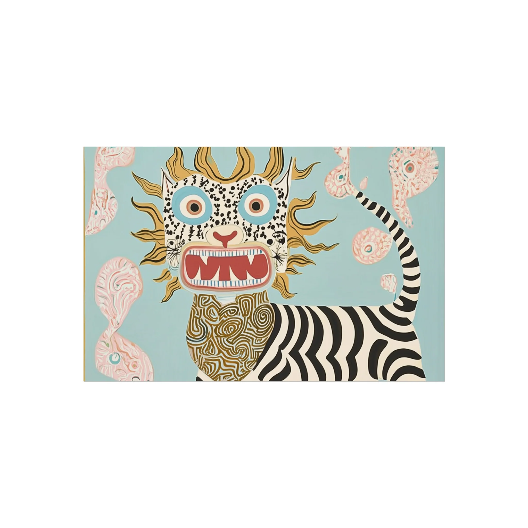 Bold Lion Design Fine Art Poster - Image 15