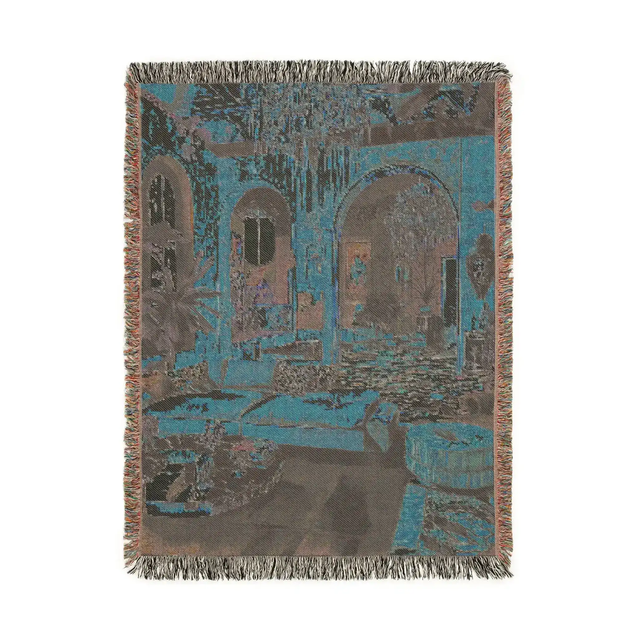 Bold Maximalist Elegance Woven Blanket - Image 6