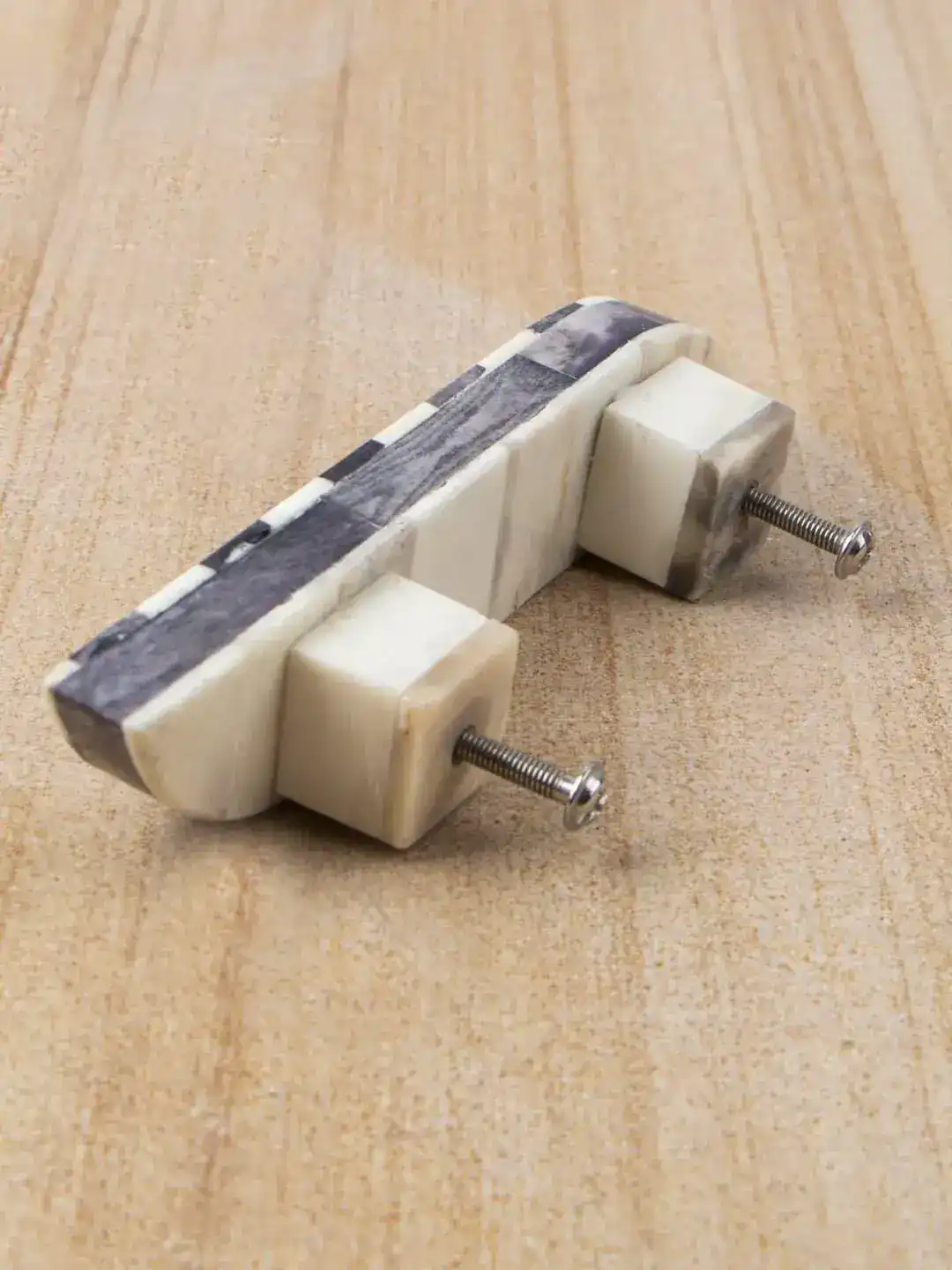 Bone-Inlay Curved Cabinet Drawer Pulls - Image 13