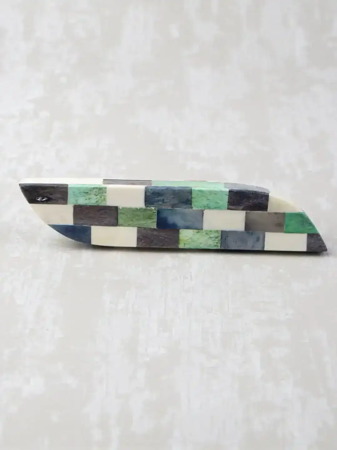 Bone-Inlay Curved Cabinet Drawer Pulls - Image 8