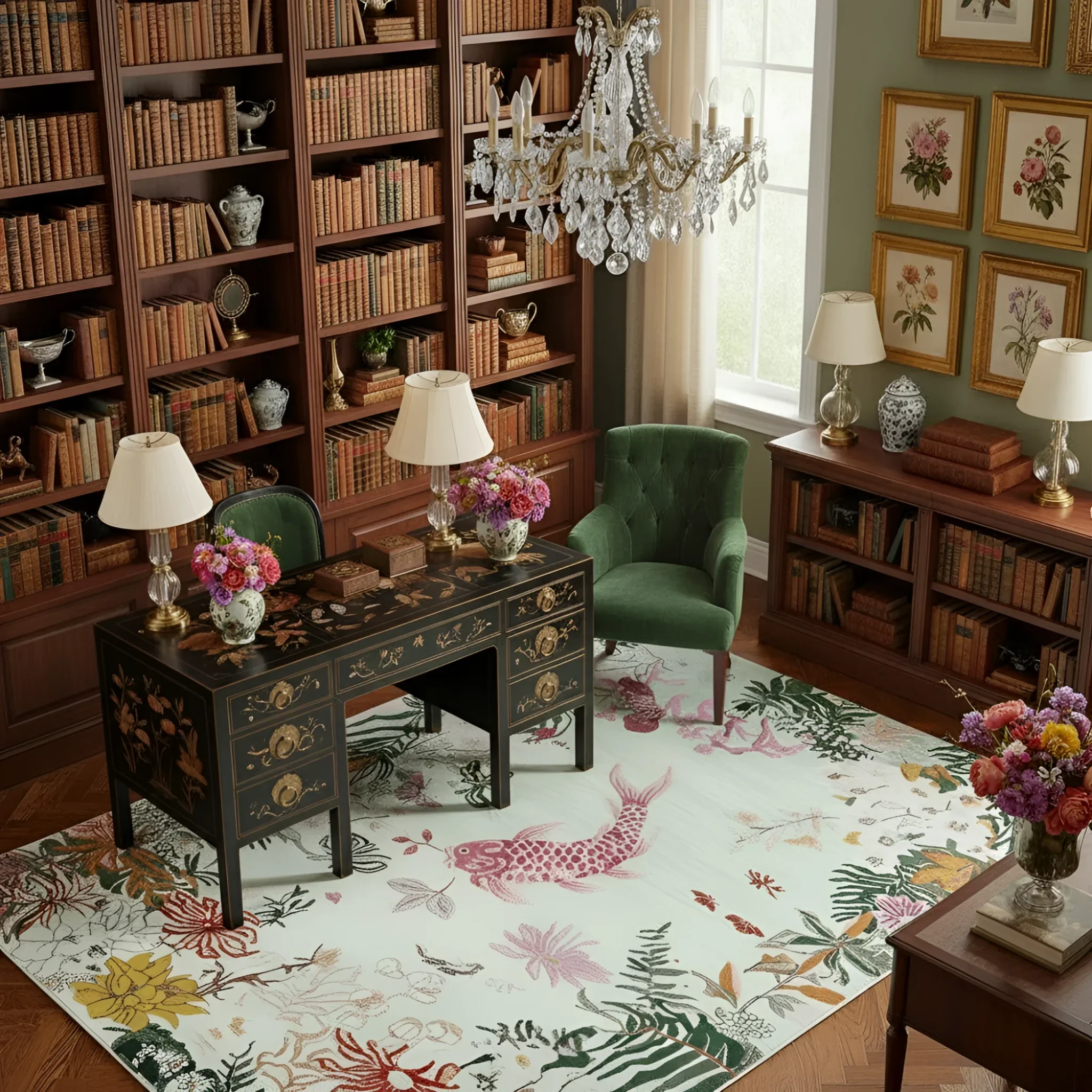 Botanic Dream Reverie Hand Tufted Rug - Image 3