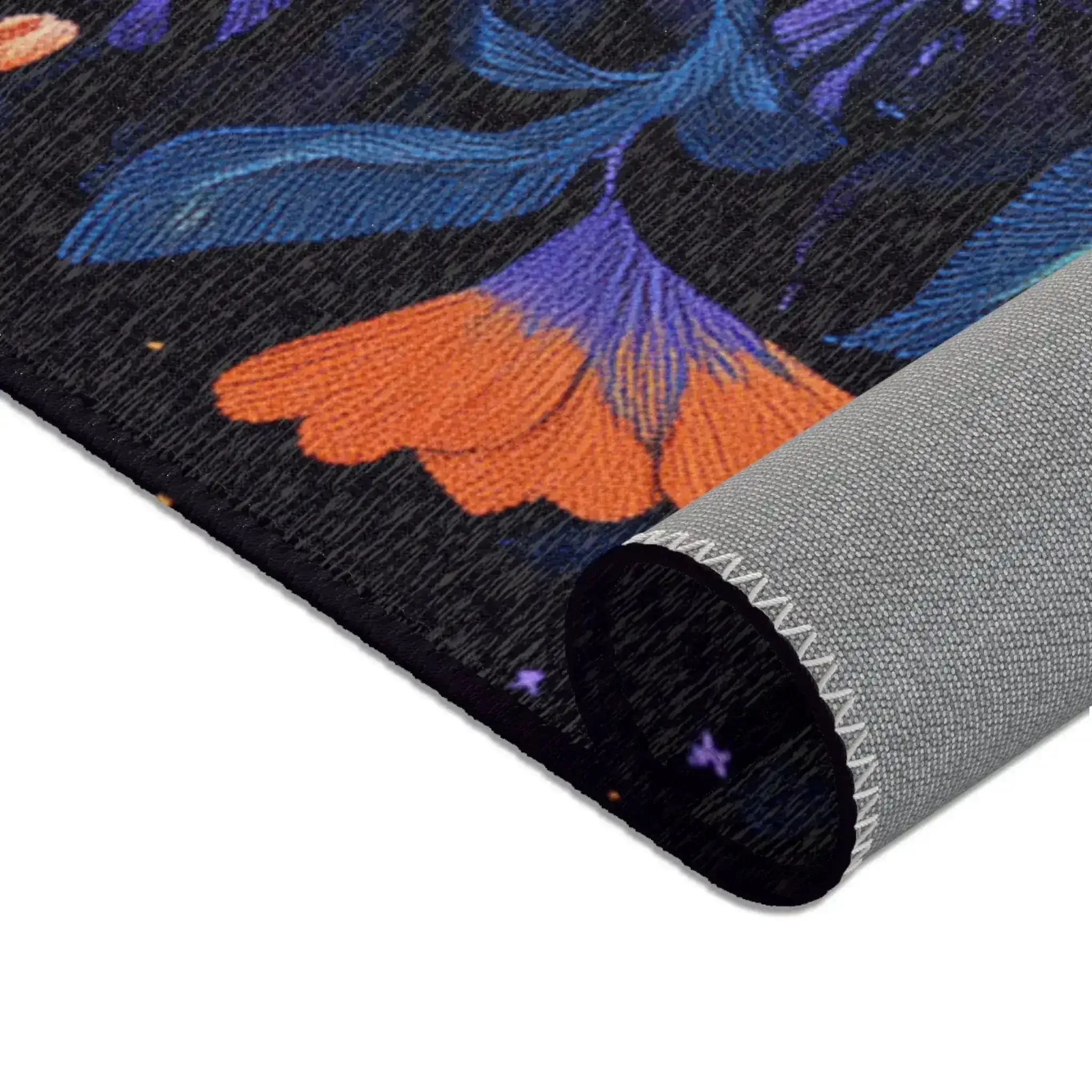 Botanical Bliss Floral Design Accent Rug - Image 9