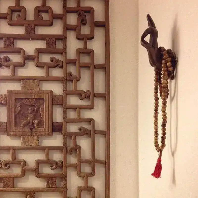 Brass Buddha Hand Cabinet Door Pulls - Image 4