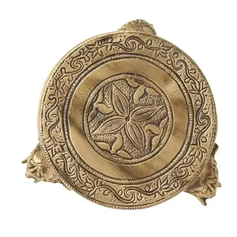 Brass Elephant Indian Chowki - Image 2