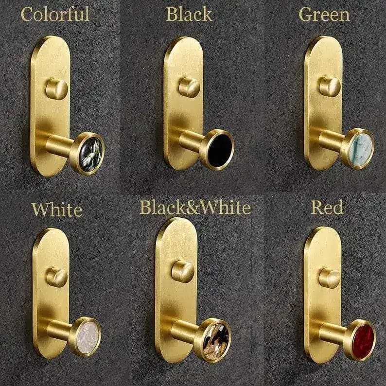 Brass Shell Wall Organizing Hook - Image 3