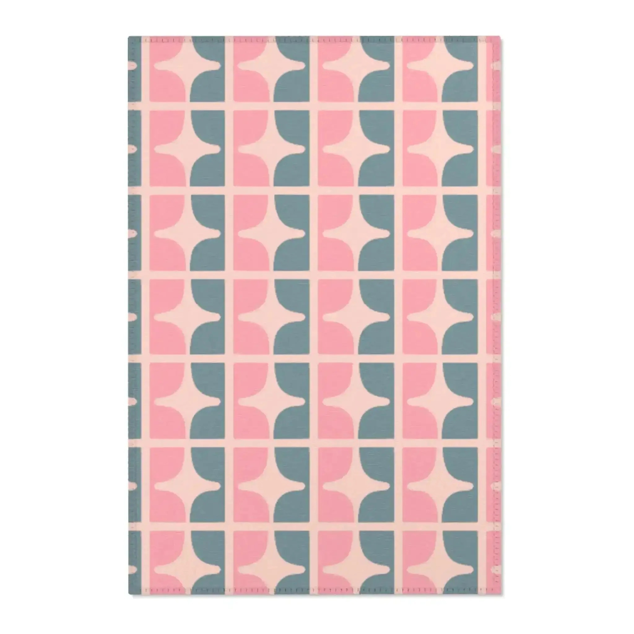 Bubblegum Grid Glow Accent Rug - Image 2