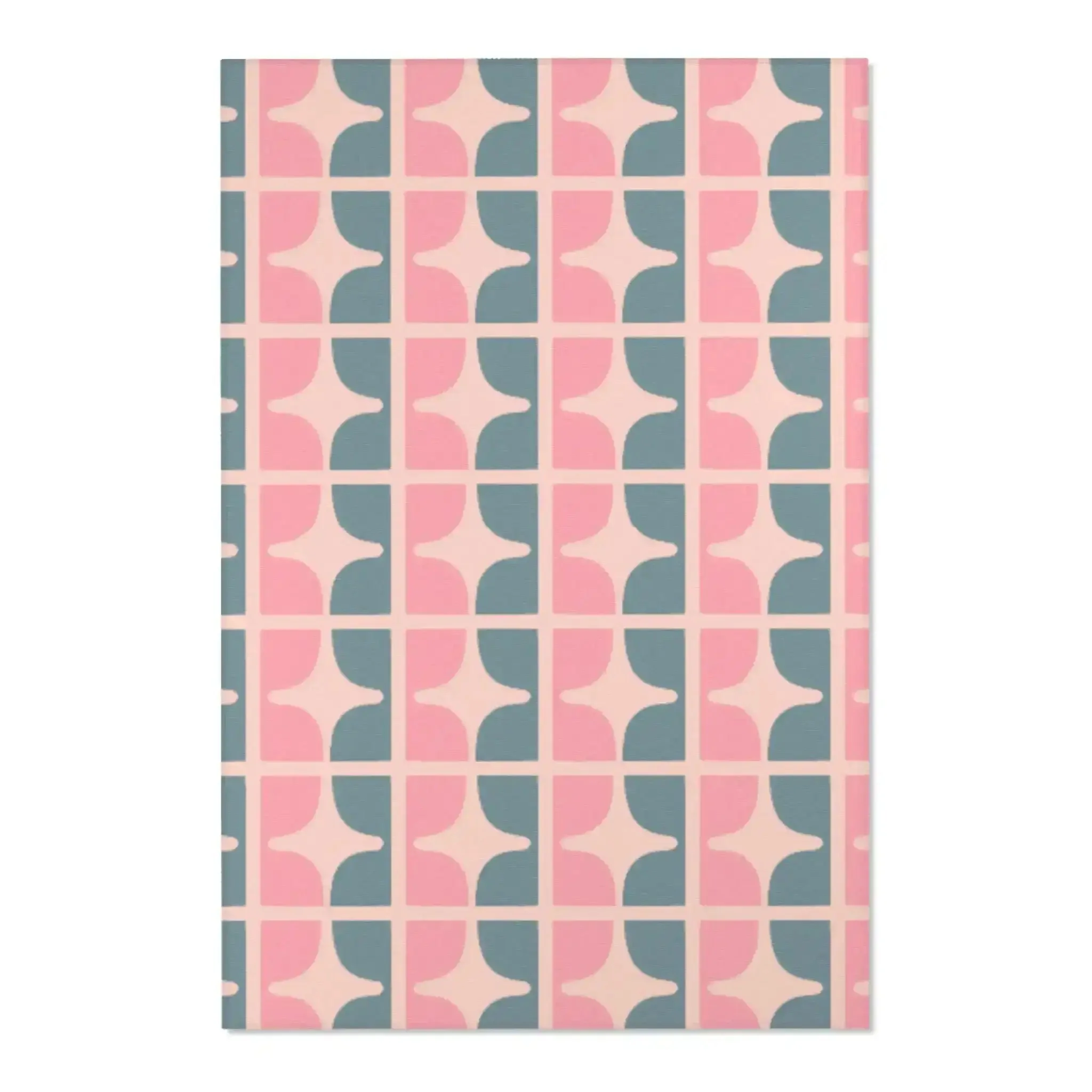 Bubblegum Grid Glow Accent Rug - Image 3