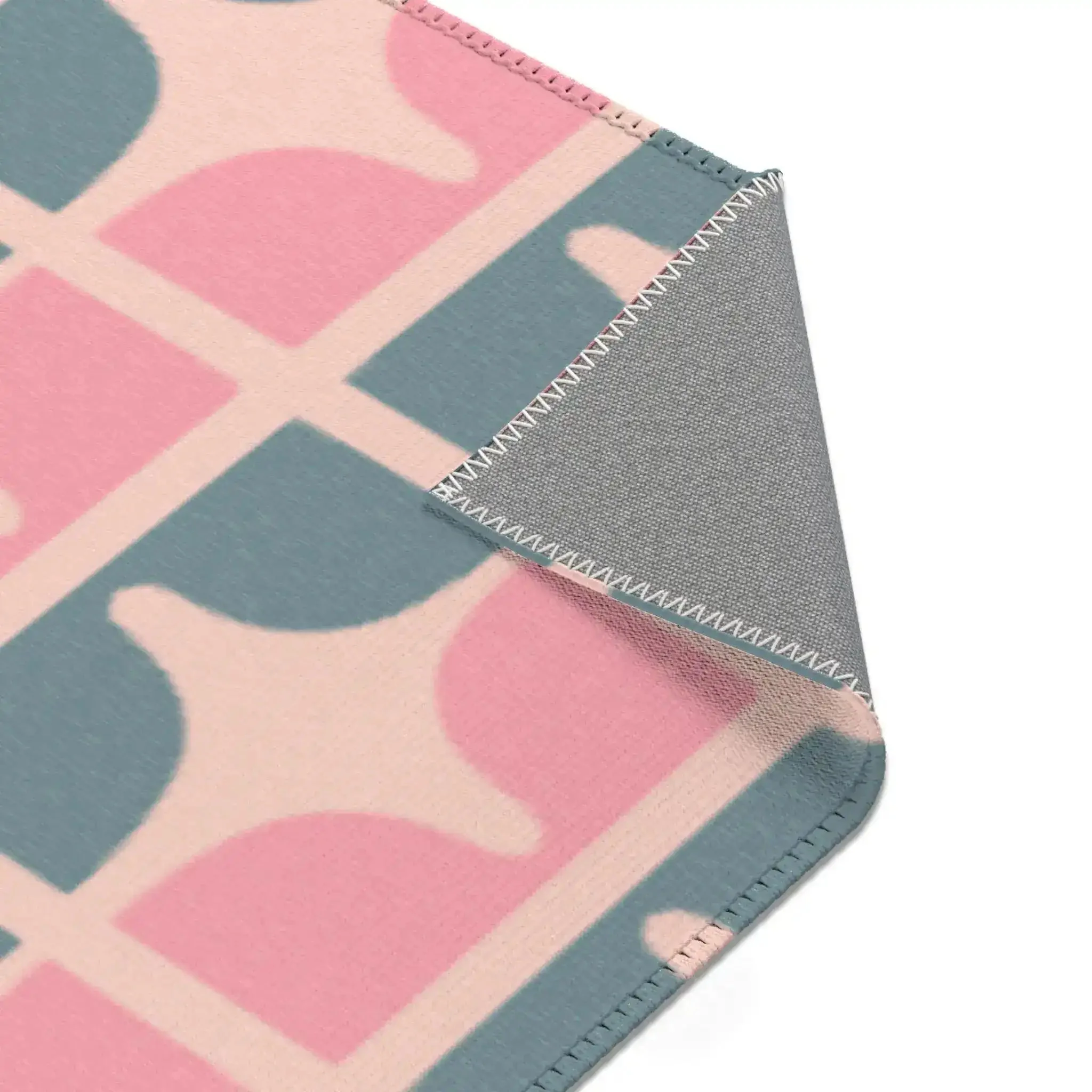 Bubblegum Grid Glow Accent Rug - Image 8