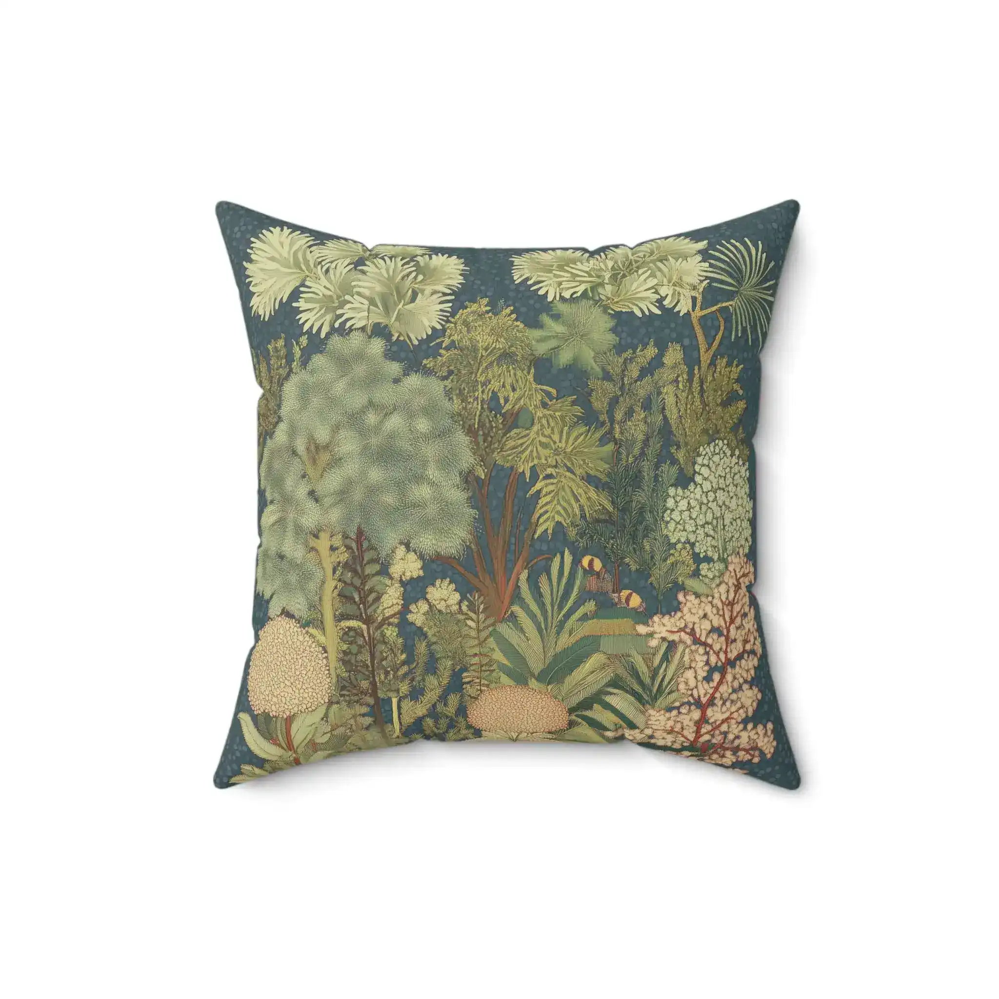 Canopy Bloom Twilight Throw Pillow - Image 4