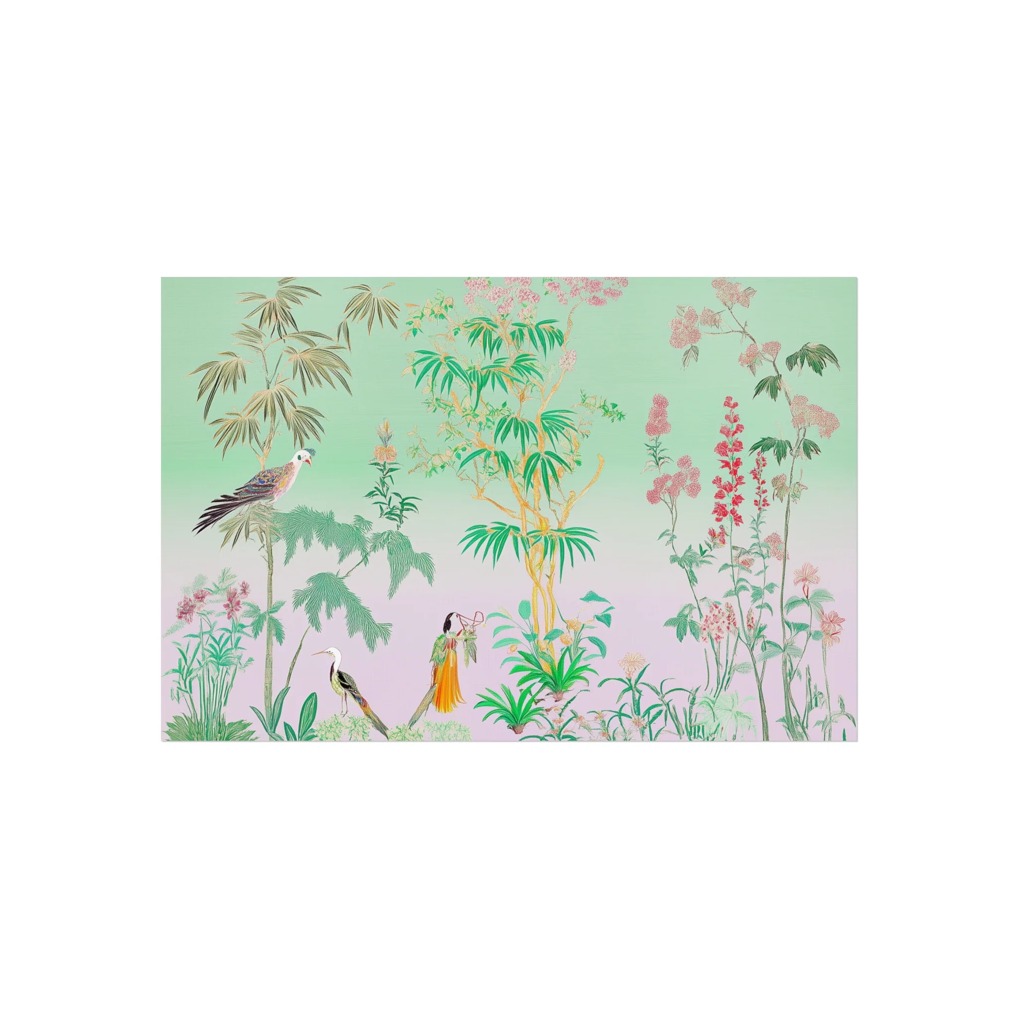 Celadon Orchid Serenade Fine Art Poster - Image 11