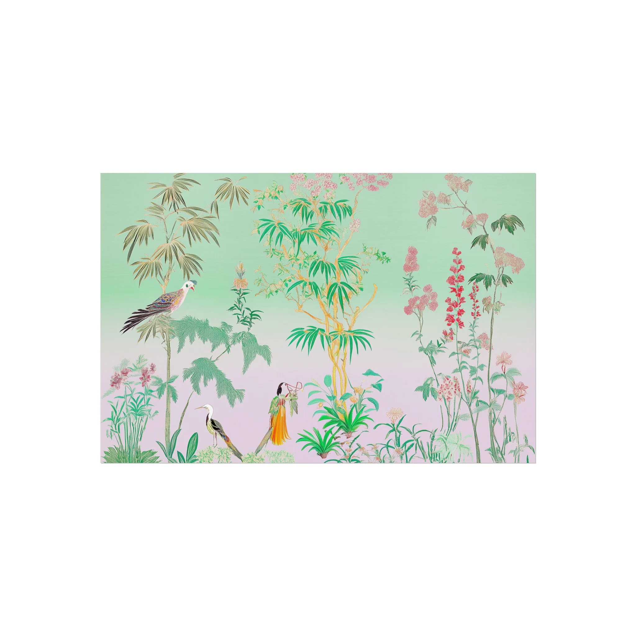 Celadon Orchid Serenade Fine Art Poster - Image 12