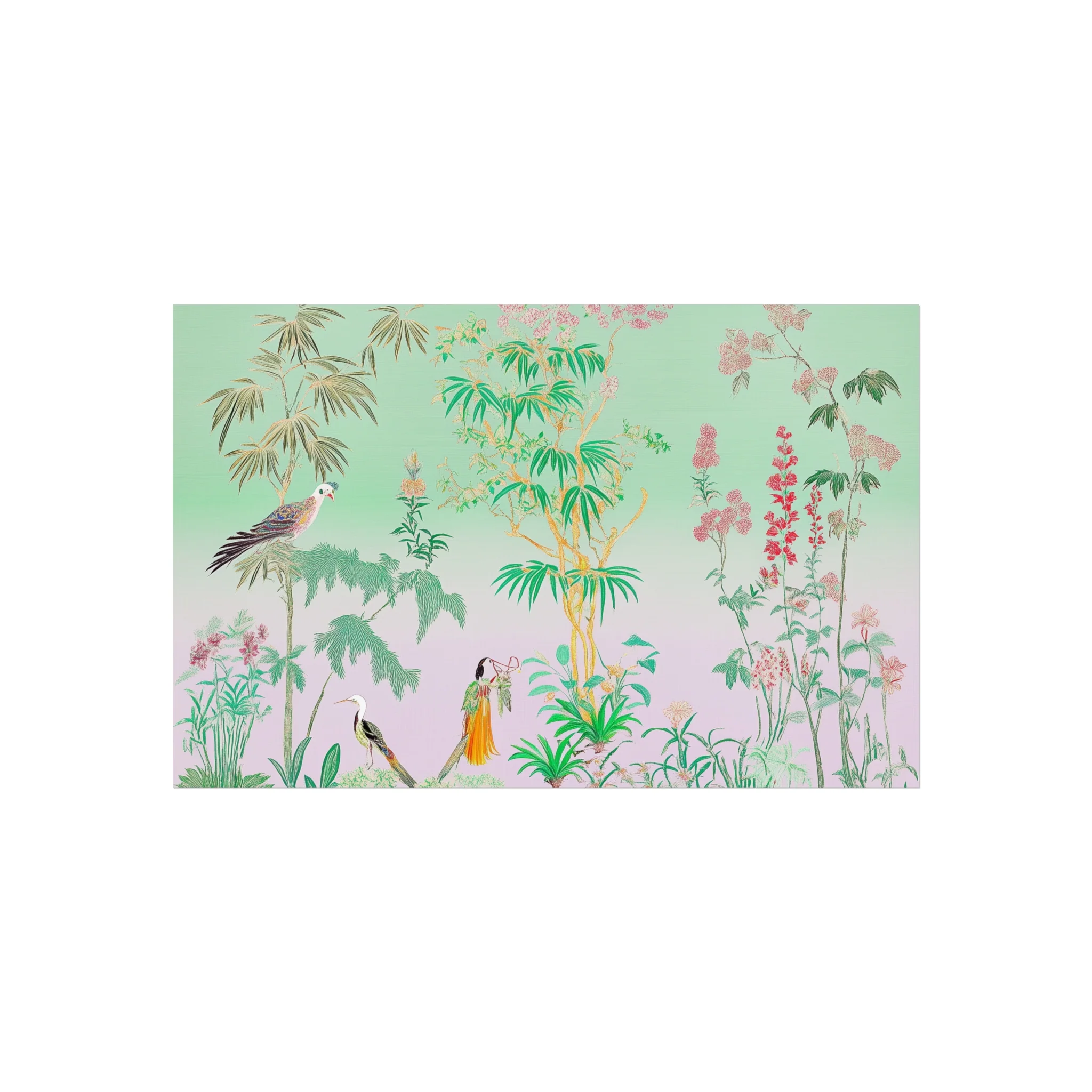 Celadon Orchid Serenade Fine Art Poster - Image 13