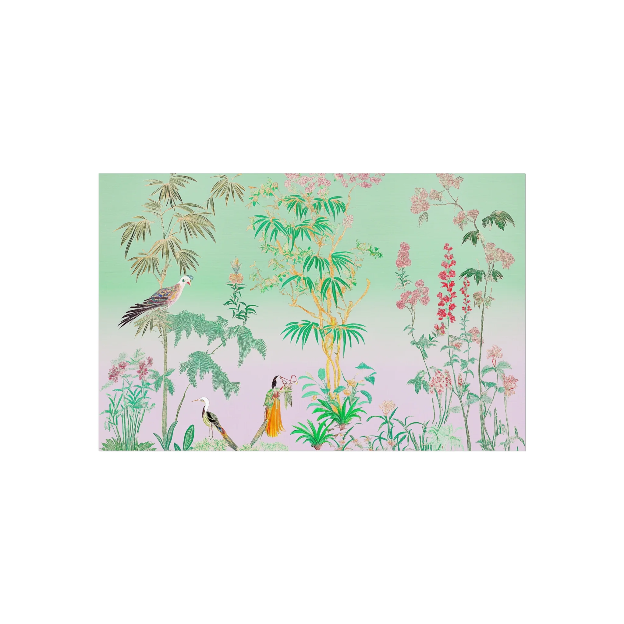 Celadon Orchid Serenade Fine Art Poster - Image 15