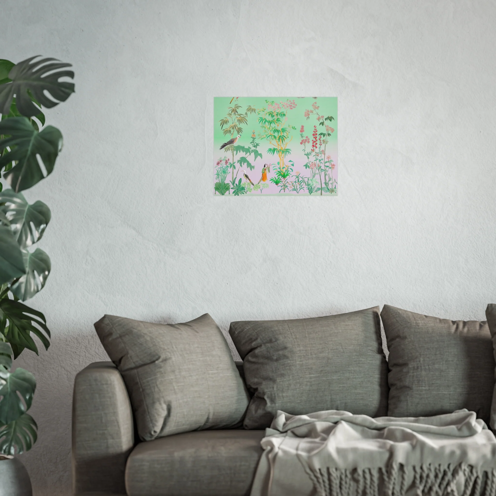 Celadon Orchid Serenade Fine Art Poster - Image 17