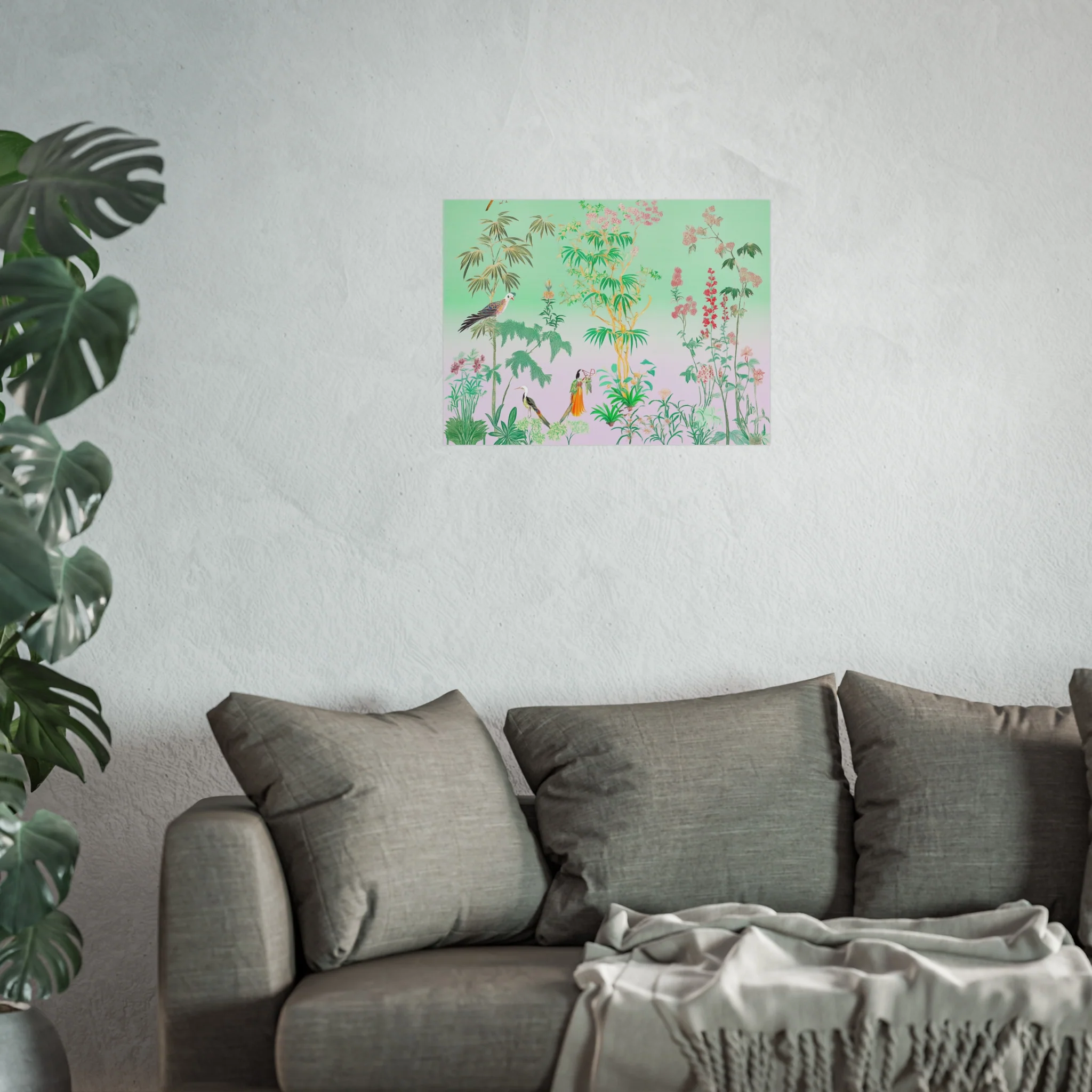 Celadon Orchid Serenade Fine Art Poster - Image 25