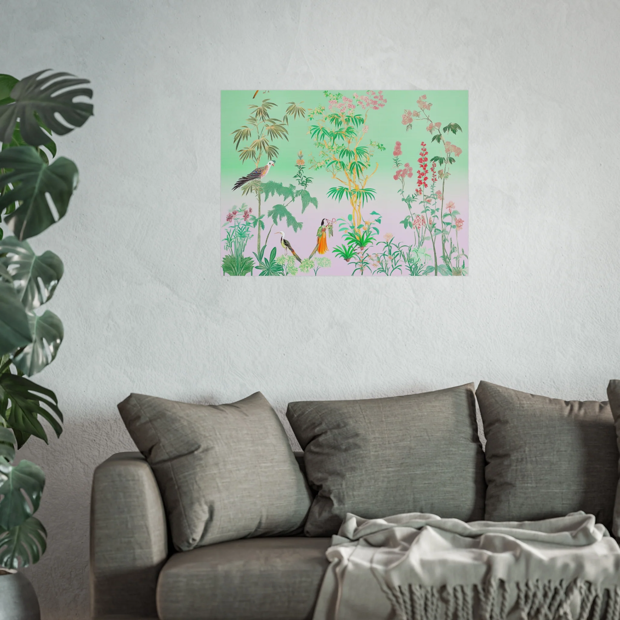 Celadon Orchid Serenade Fine Art Poster - Image 27