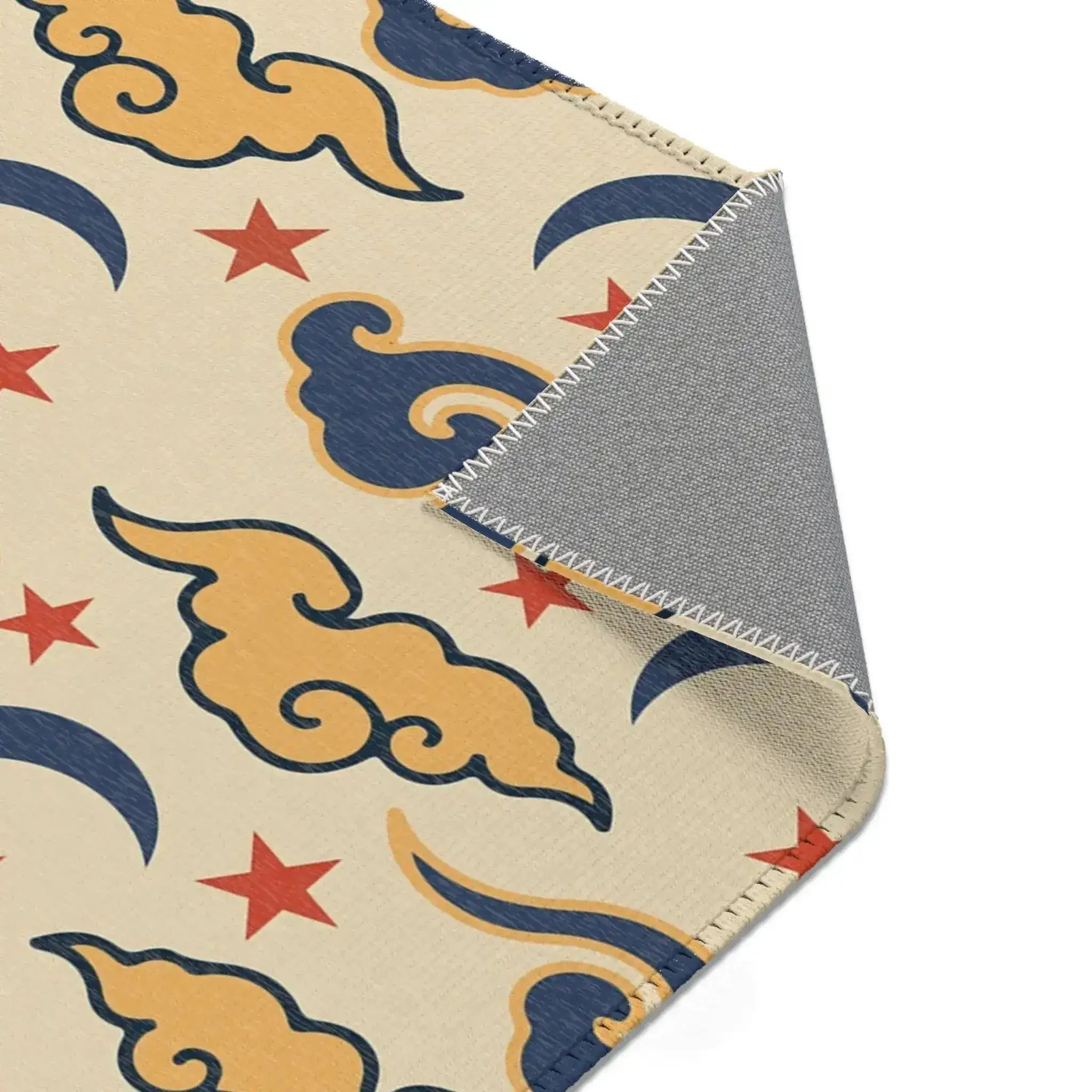 Celestial Clouds & Stars Accent Rug - Image 5