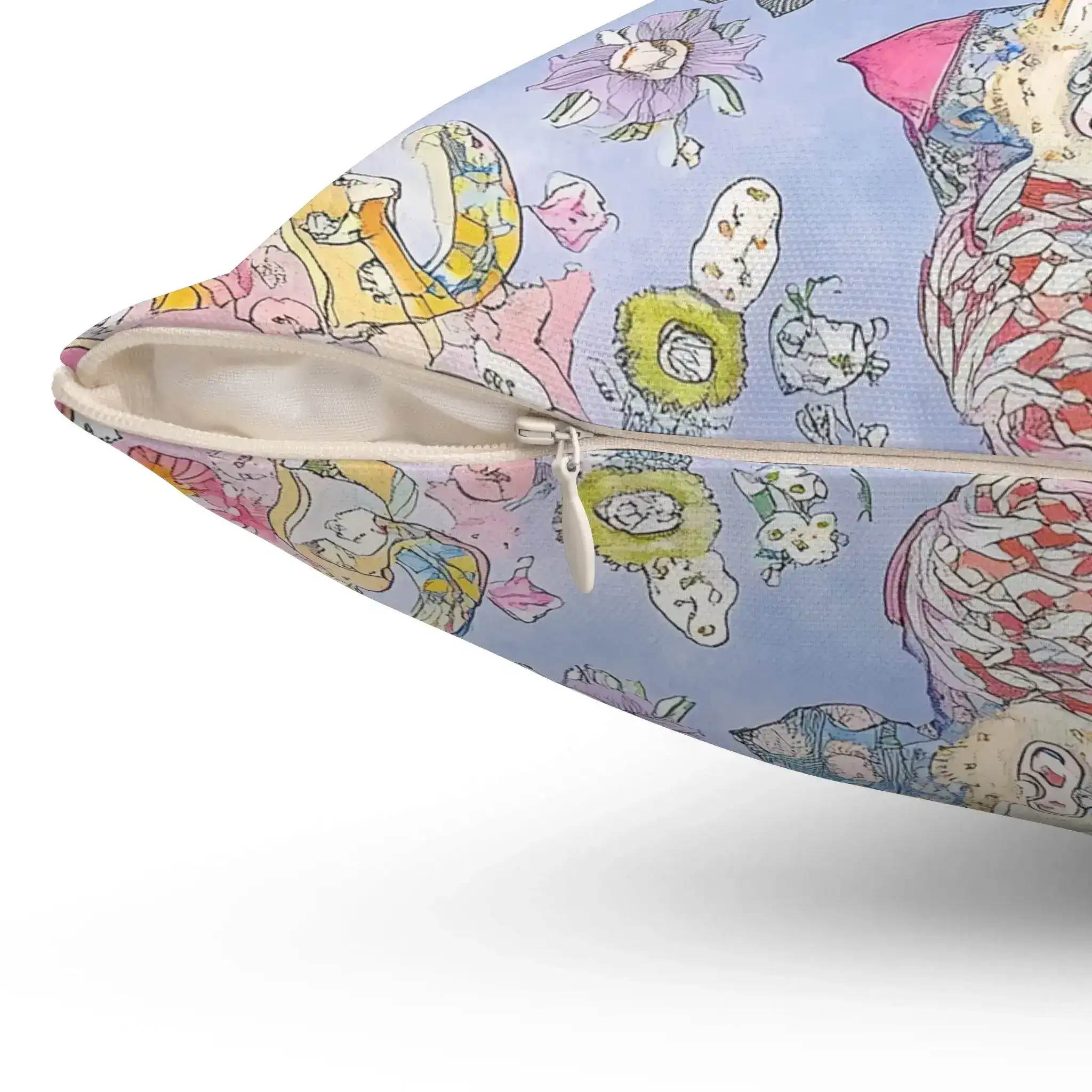 Celestial Dreambird Throw Pillow - Image 2