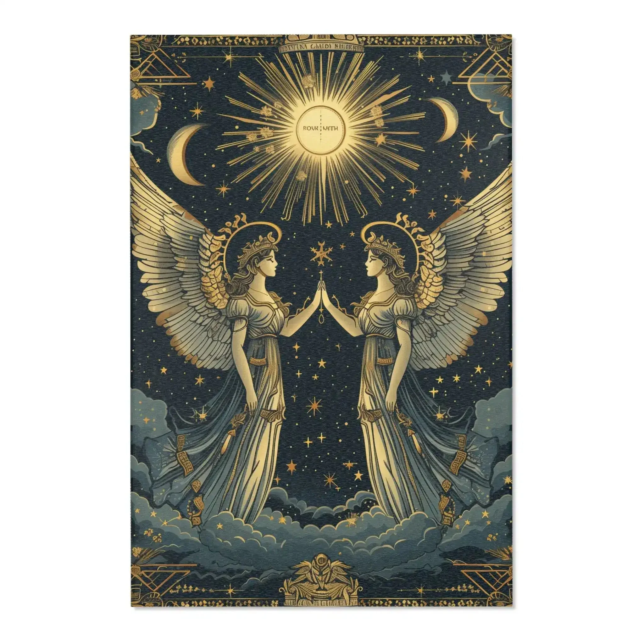 Celestial Gemini – Zodiac-Inspired Rug - Image 3