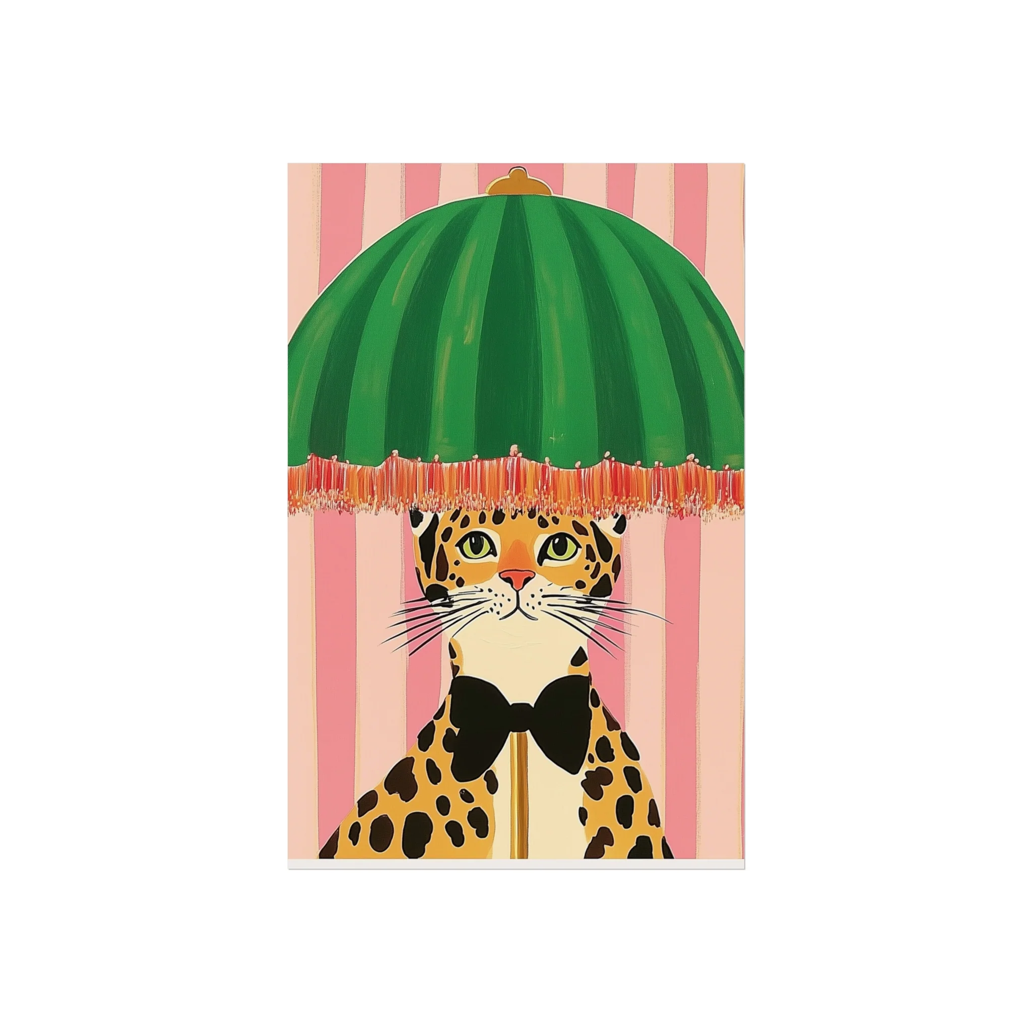 Dapper Leopard Fine Art Poster - Image 12