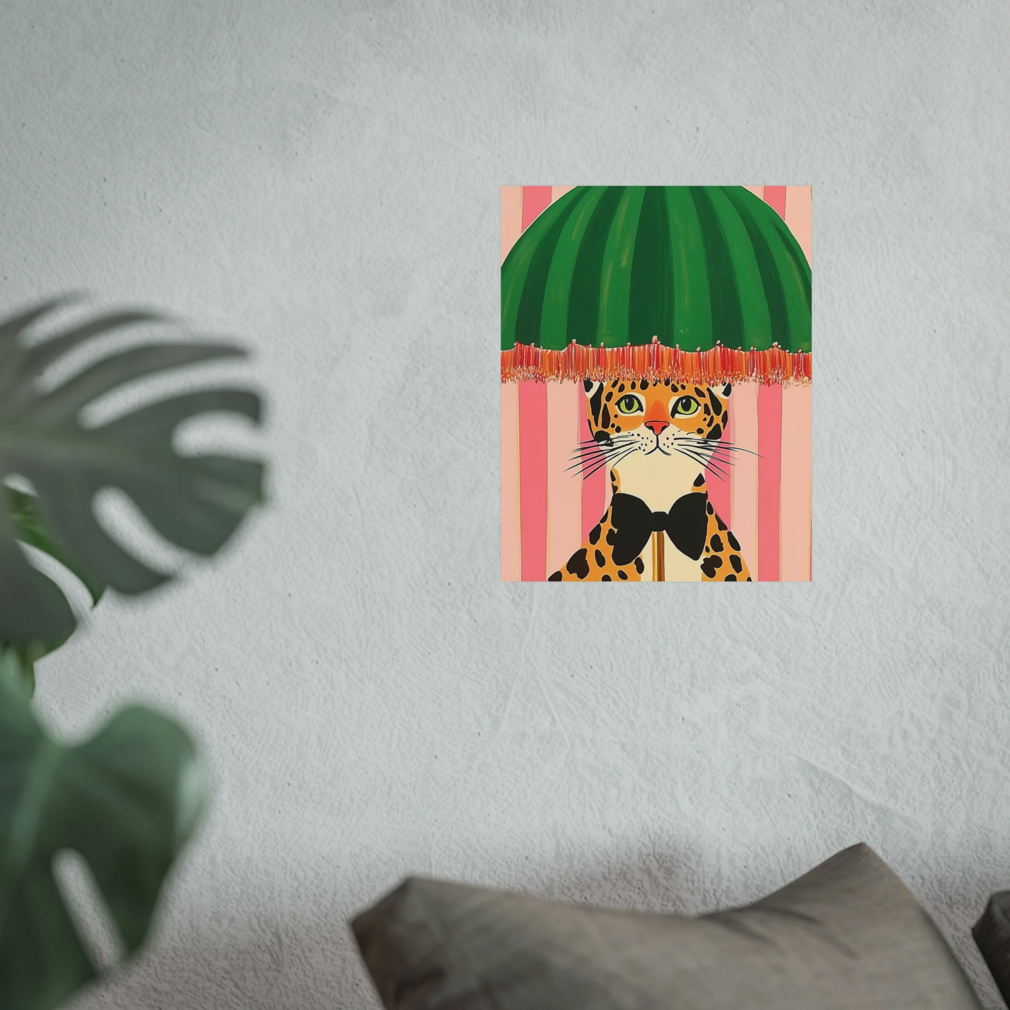 Dapper Leopard Fine Art Poster - Image 23