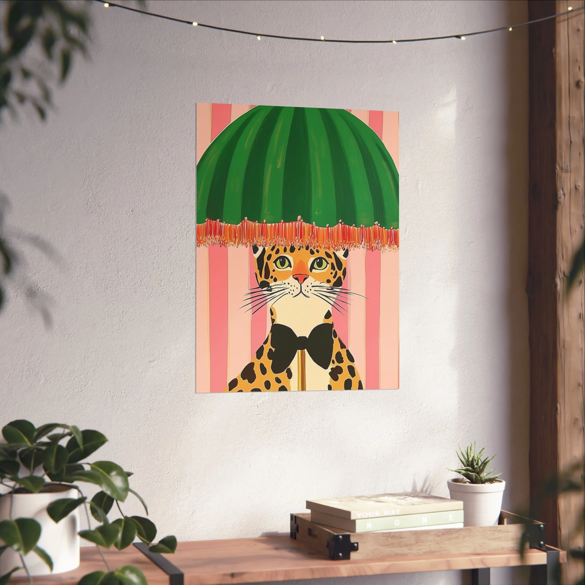 Dapper Leopard Fine Art Poster - Image 36