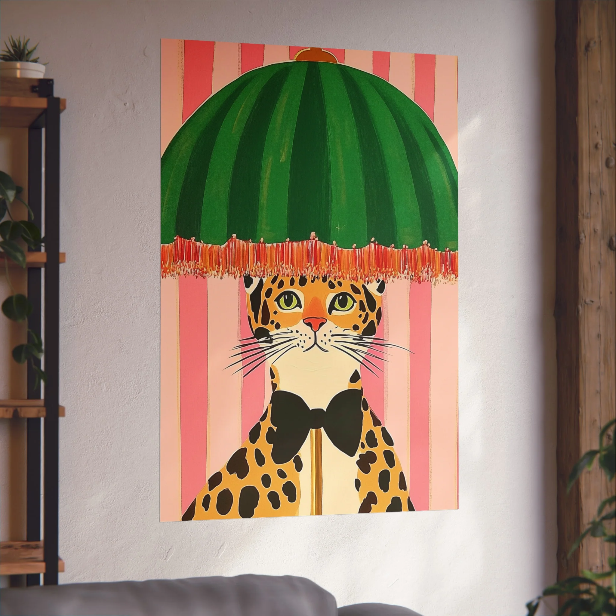 Dapper Leopard Fine Art Poster - Image 48