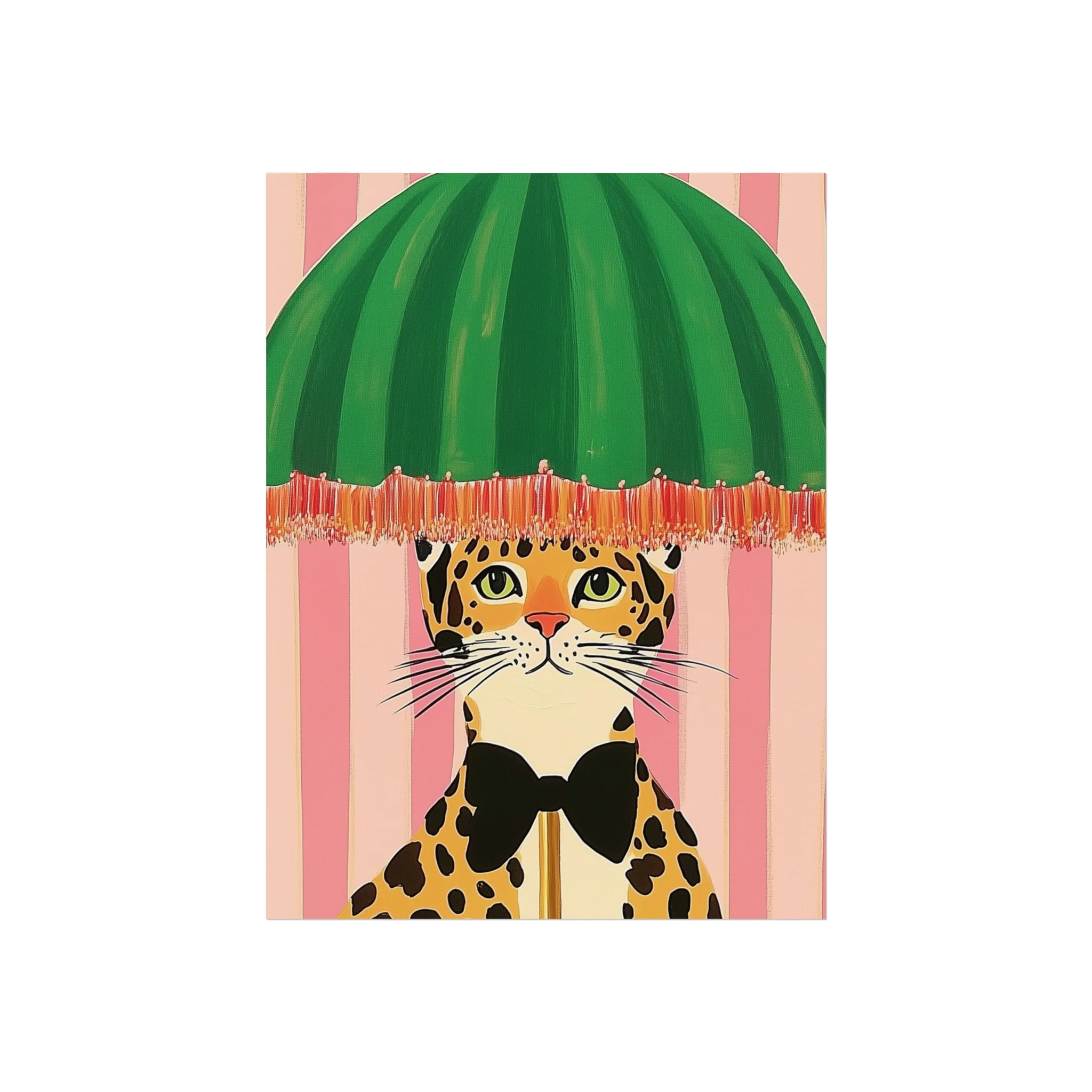 Dapper Leopard Fine Art Poster - Image 6